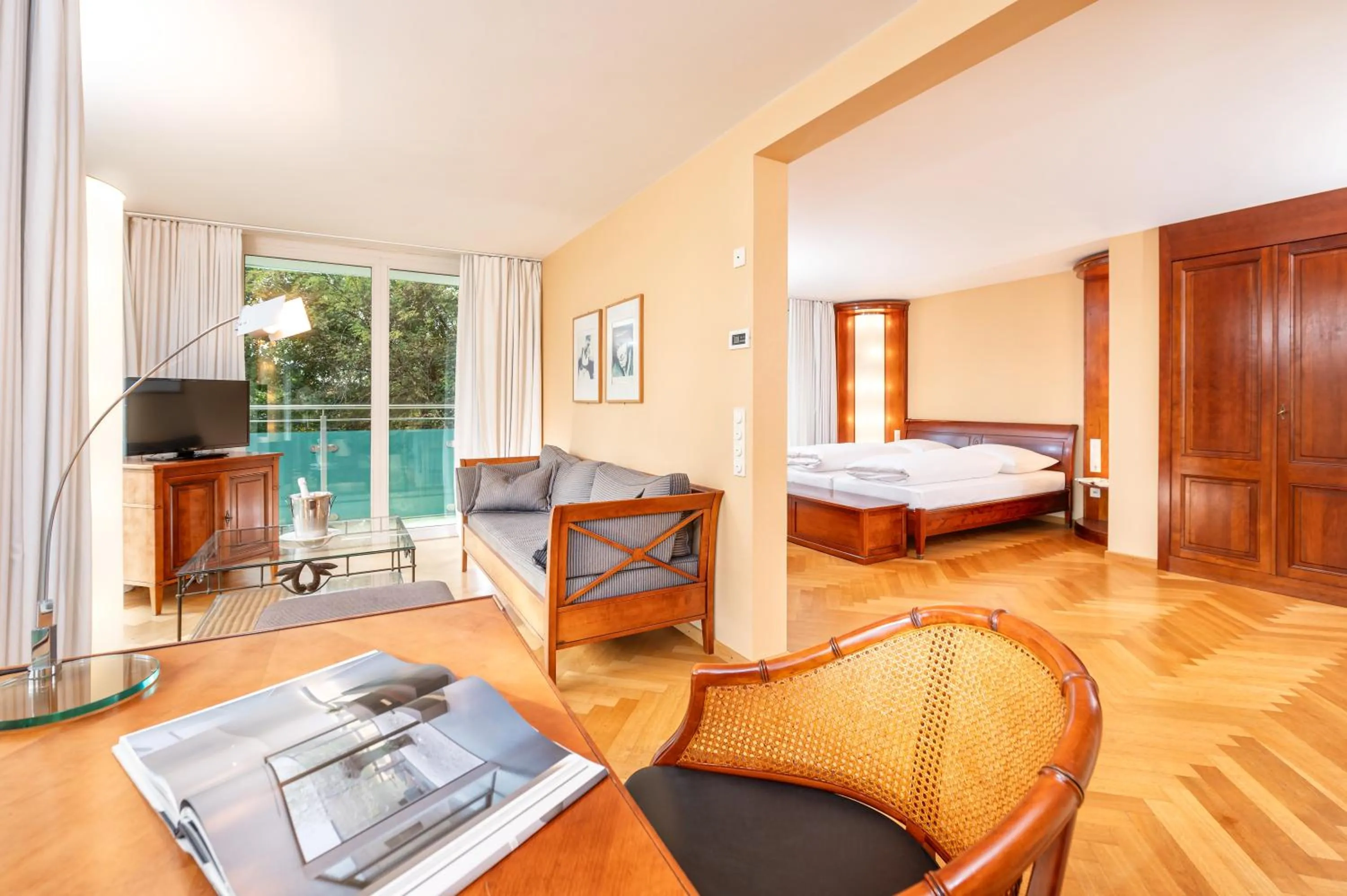 Photo of the whole room, Bed in AllgäuStern Hotel