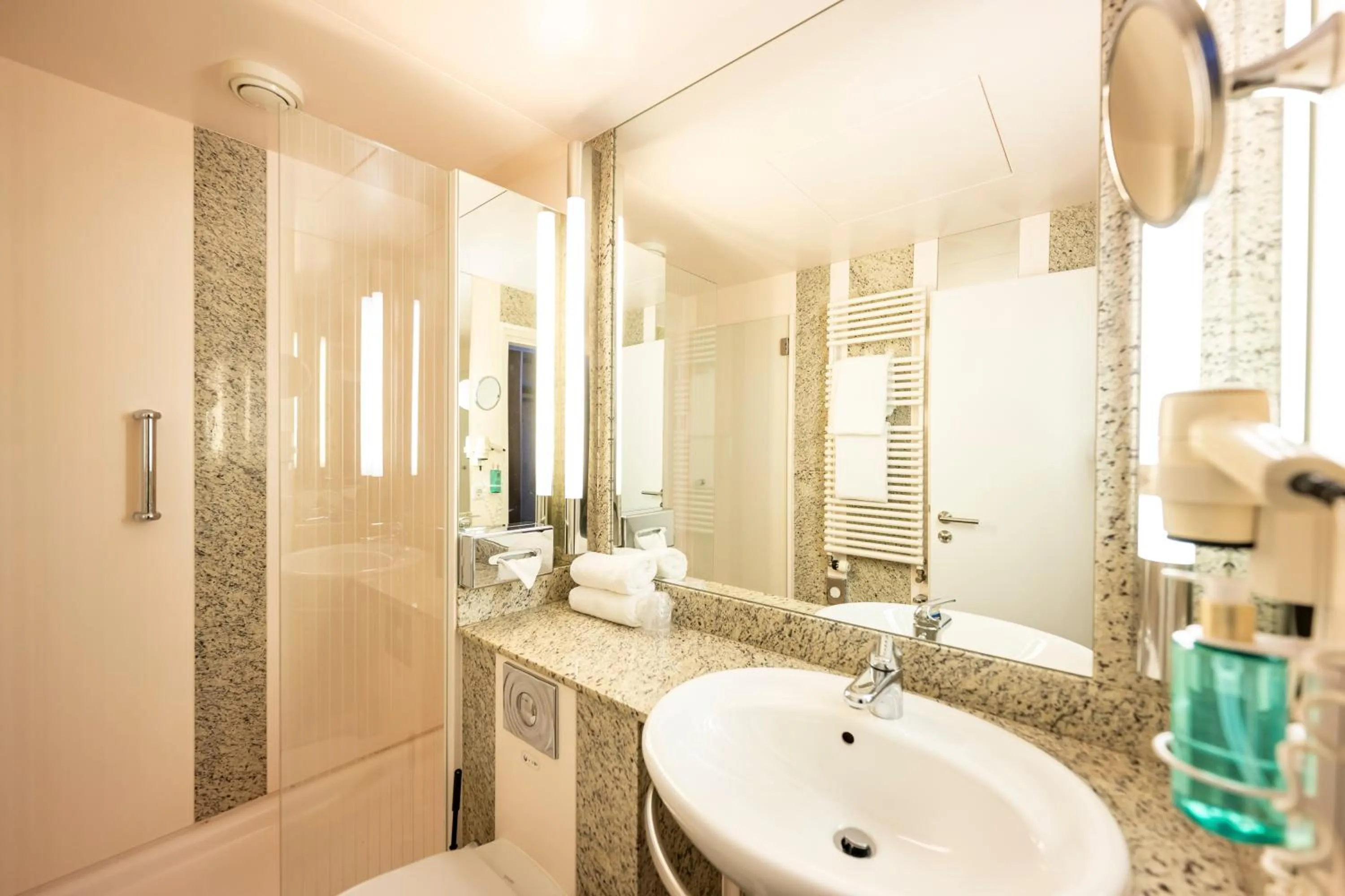 Bathroom in AllgäuStern Hotel