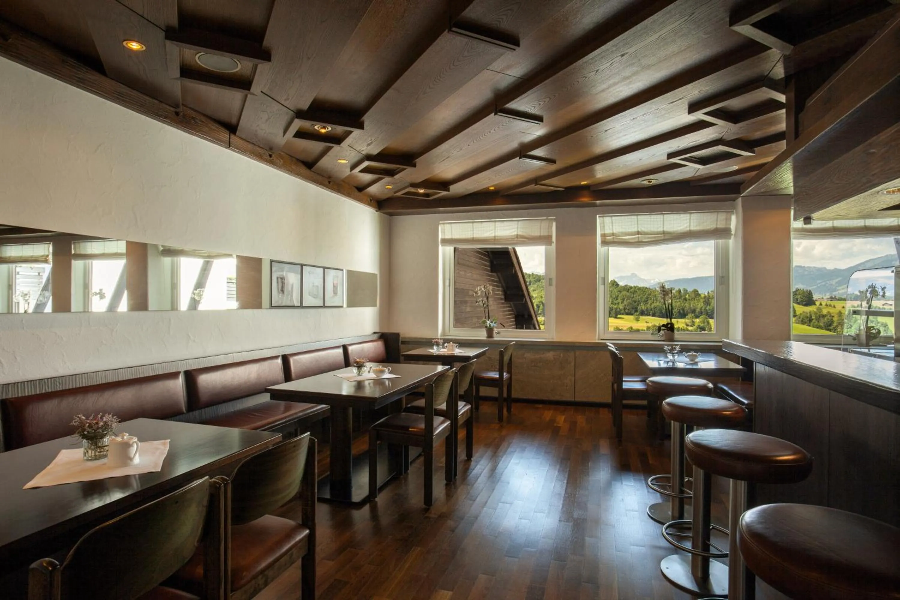 Lounge or bar in AllgäuStern Hotel