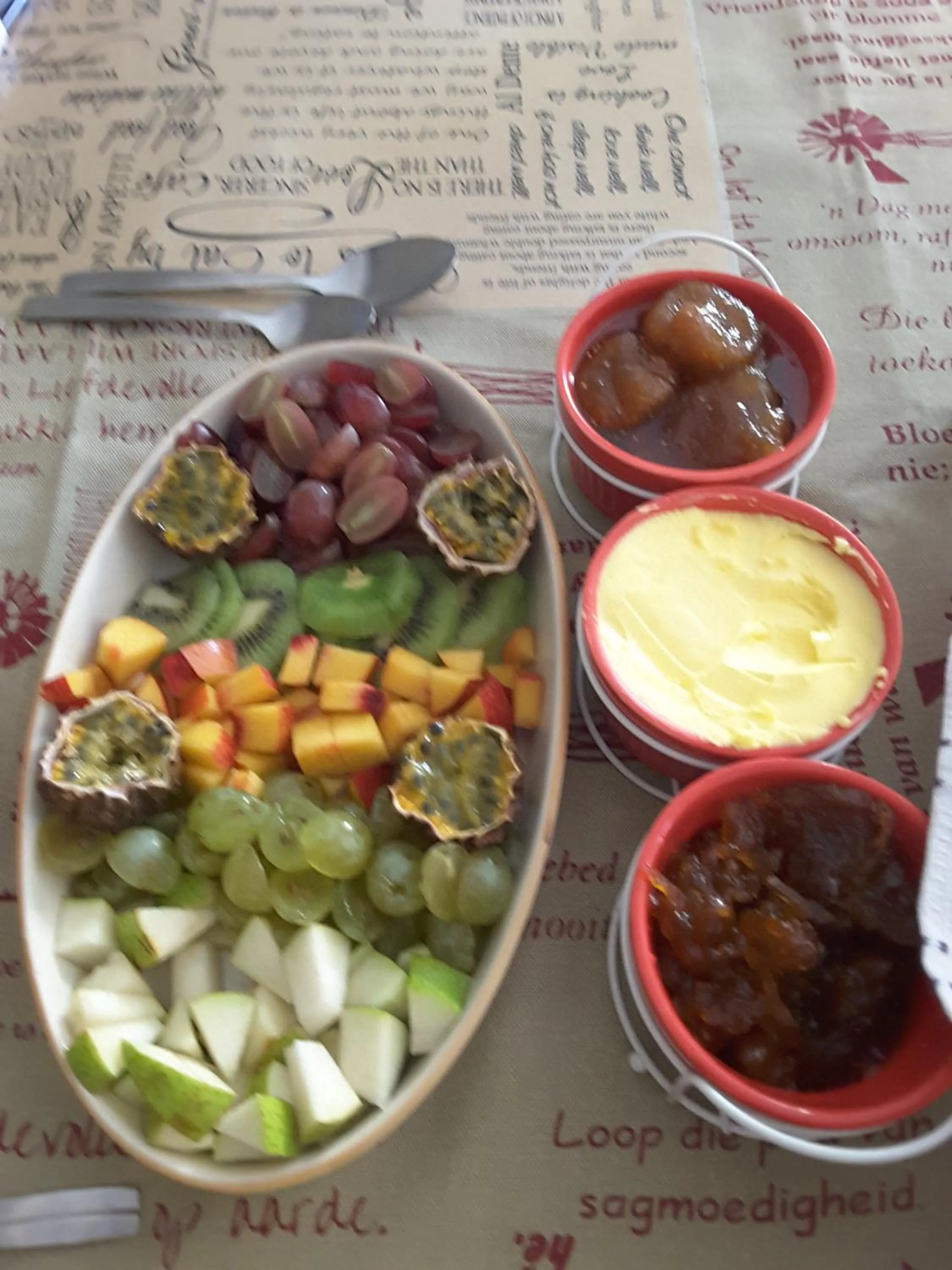 Food and drinks in The-Ark B&B