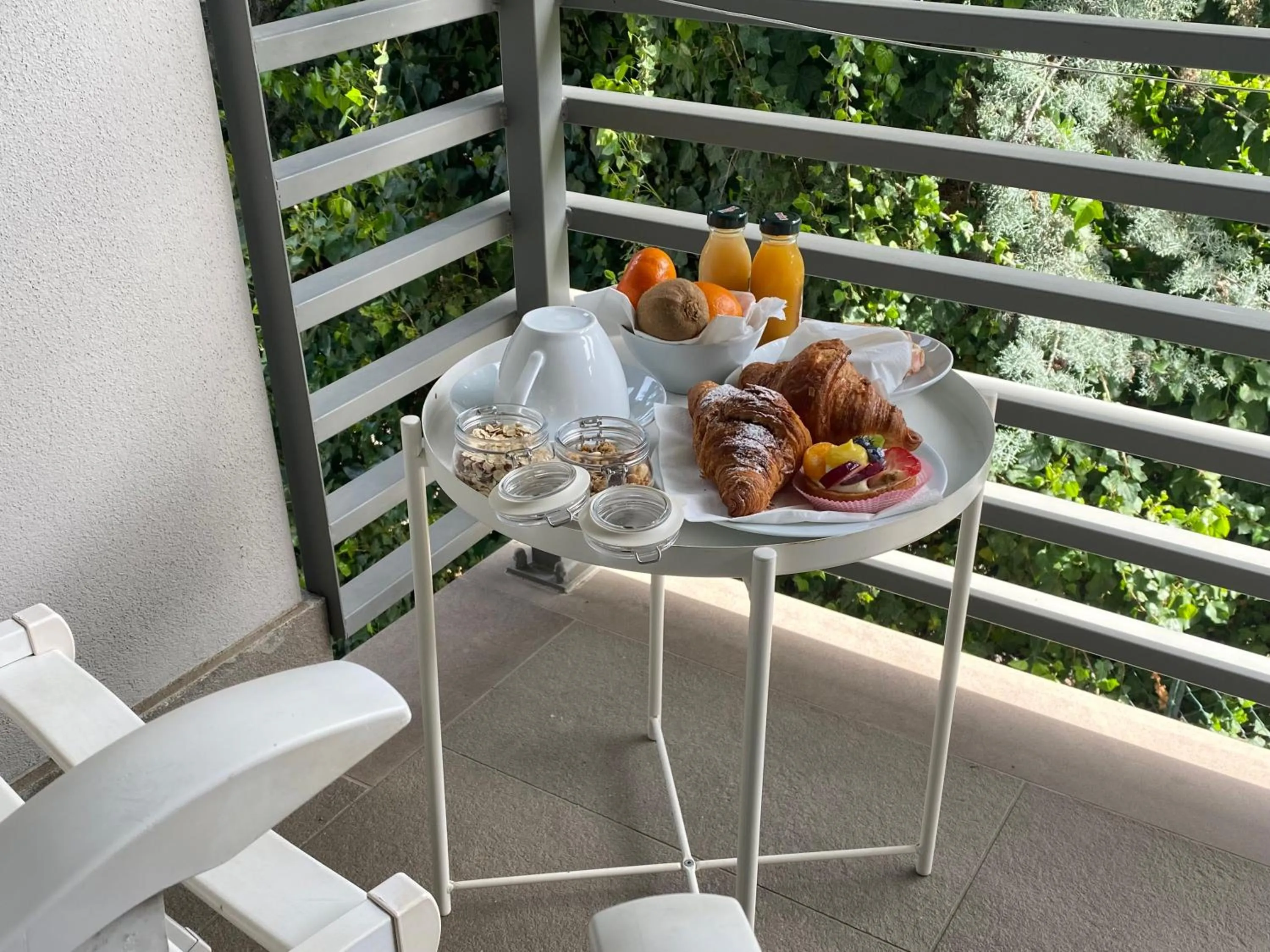 Breakfast in B&B WarmUp Grosseto - Parcheggio incluso nella corte interna