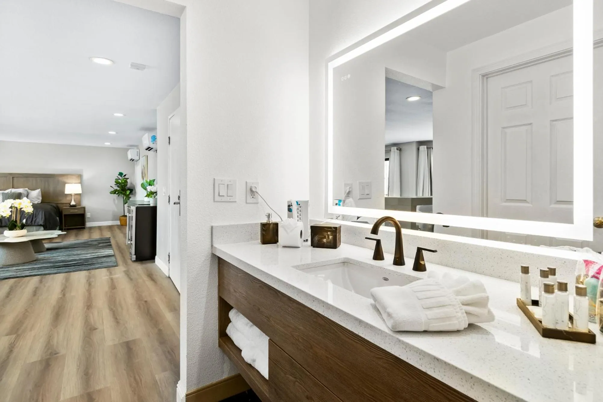 Bathroom in Serene Vegas Boutique Hotel Las Vegas