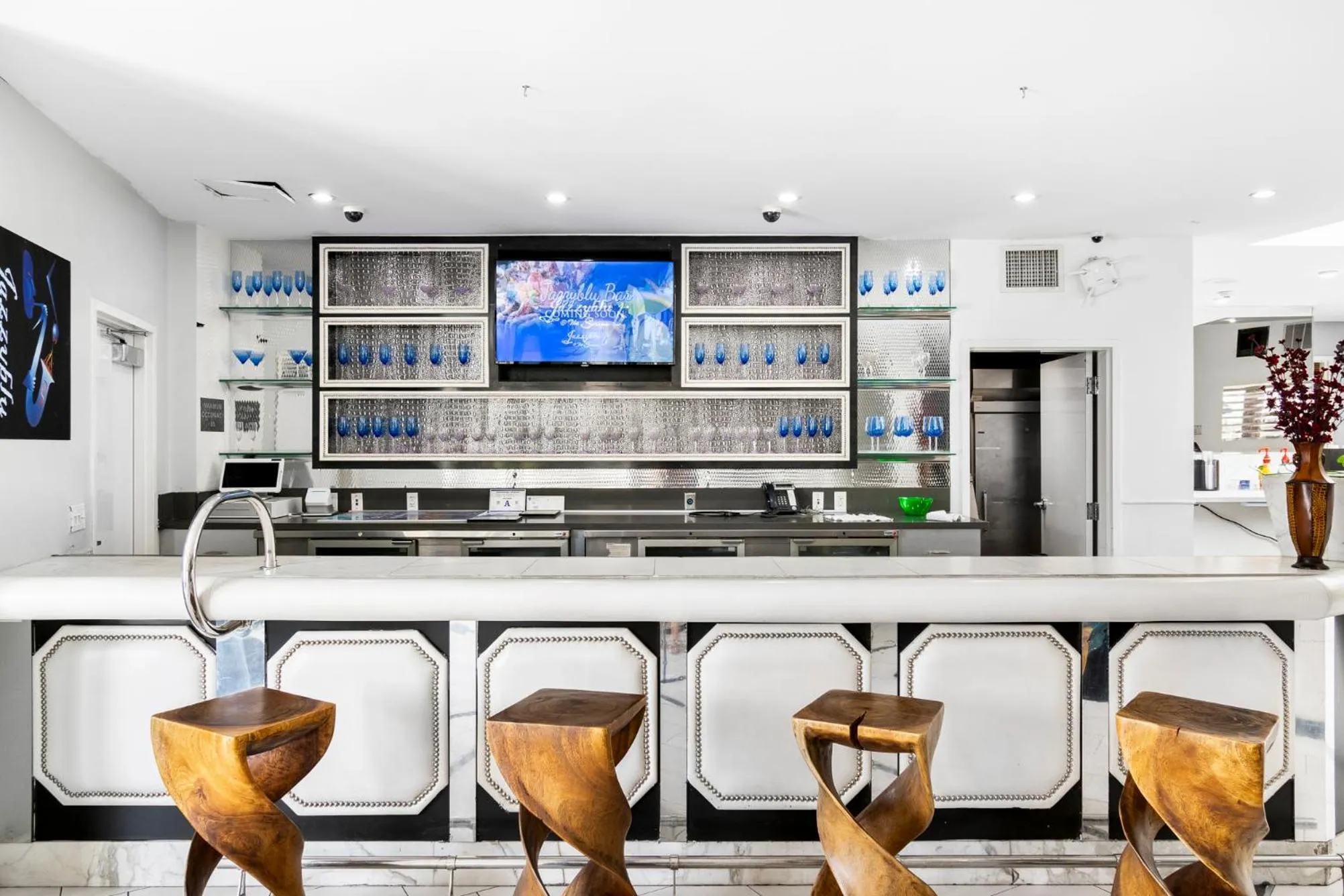 Lounge or bar in Serene Vegas Boutique Hotel Las Vegas