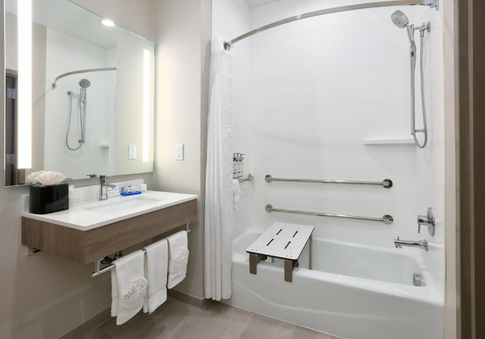 Bathroom in Holiday Inn Express & Suites North Dallas at Preston by IHG