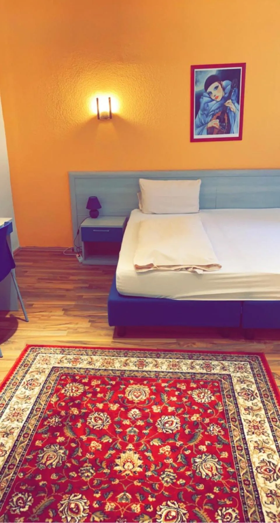 Bedroom, Bed in Hotel-Restaurant Kastel