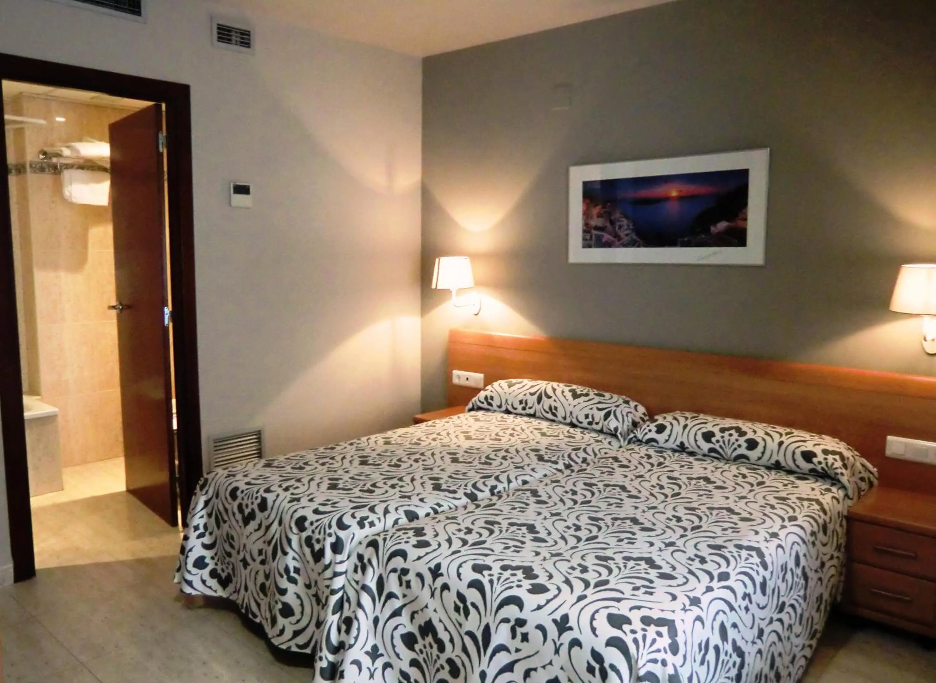 Decorative detail, Bed in Hotel Vila Mar