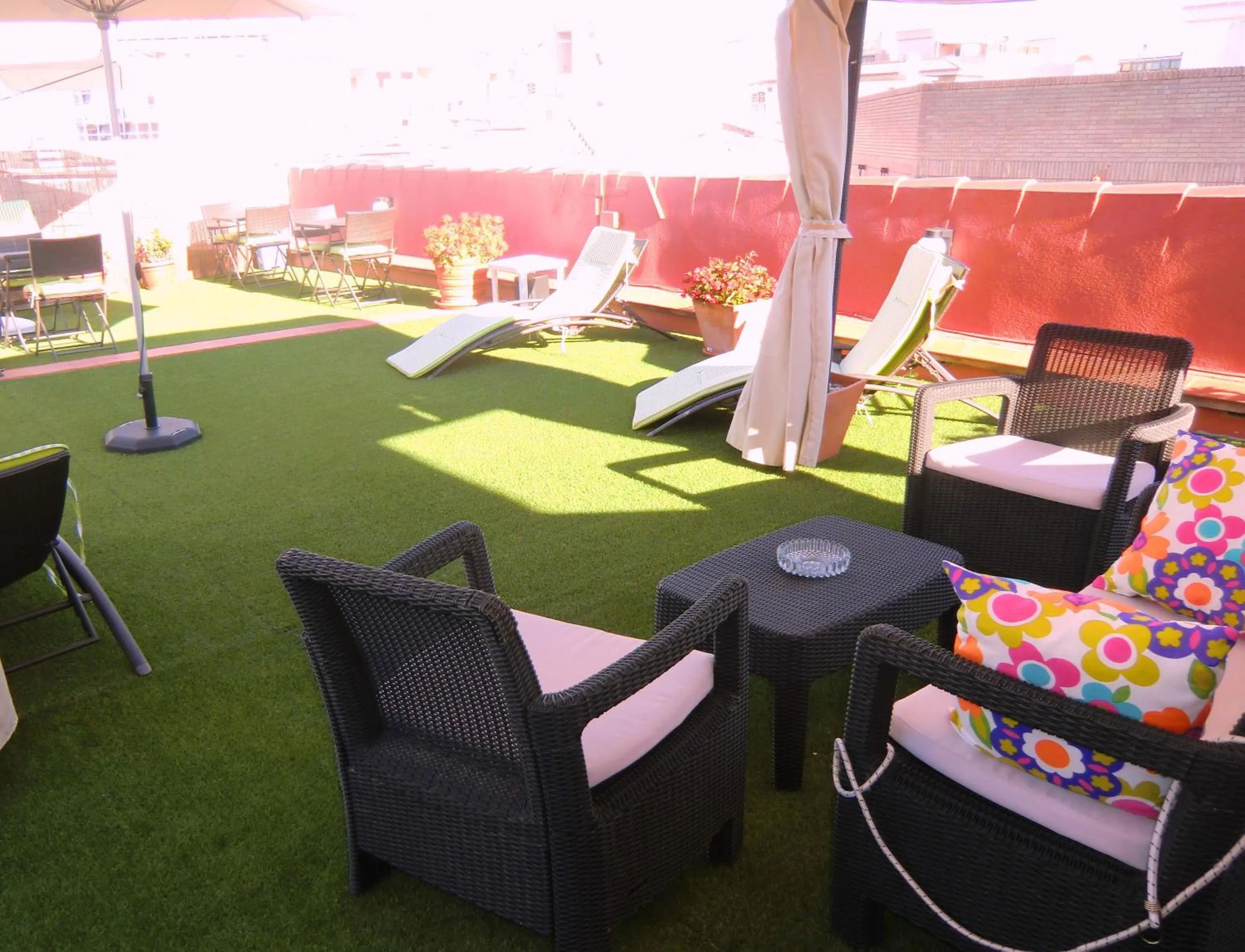 Garden in Hotel Vila Mar