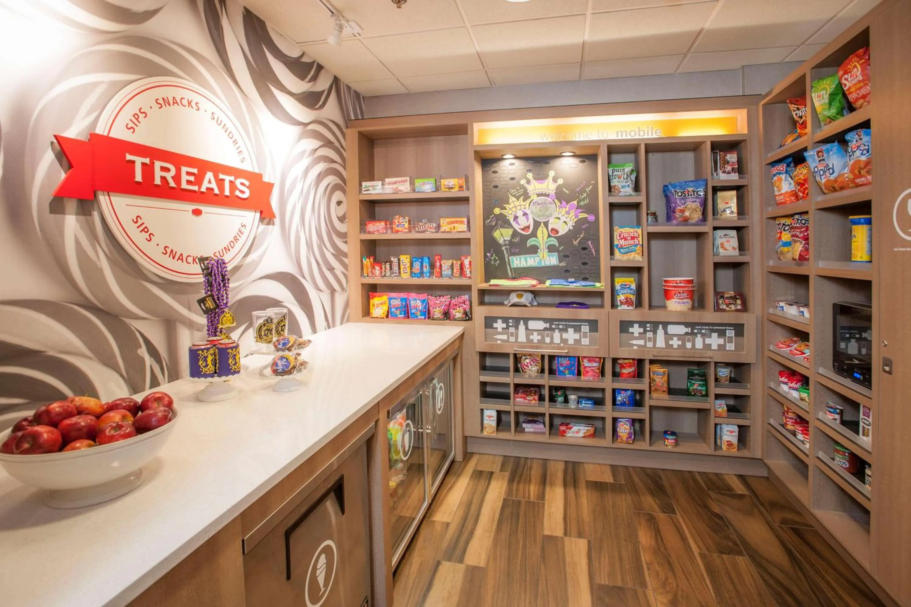 Restaurant/places to eat in Hampton Inn & Suites Mobile Providence Park/Airport