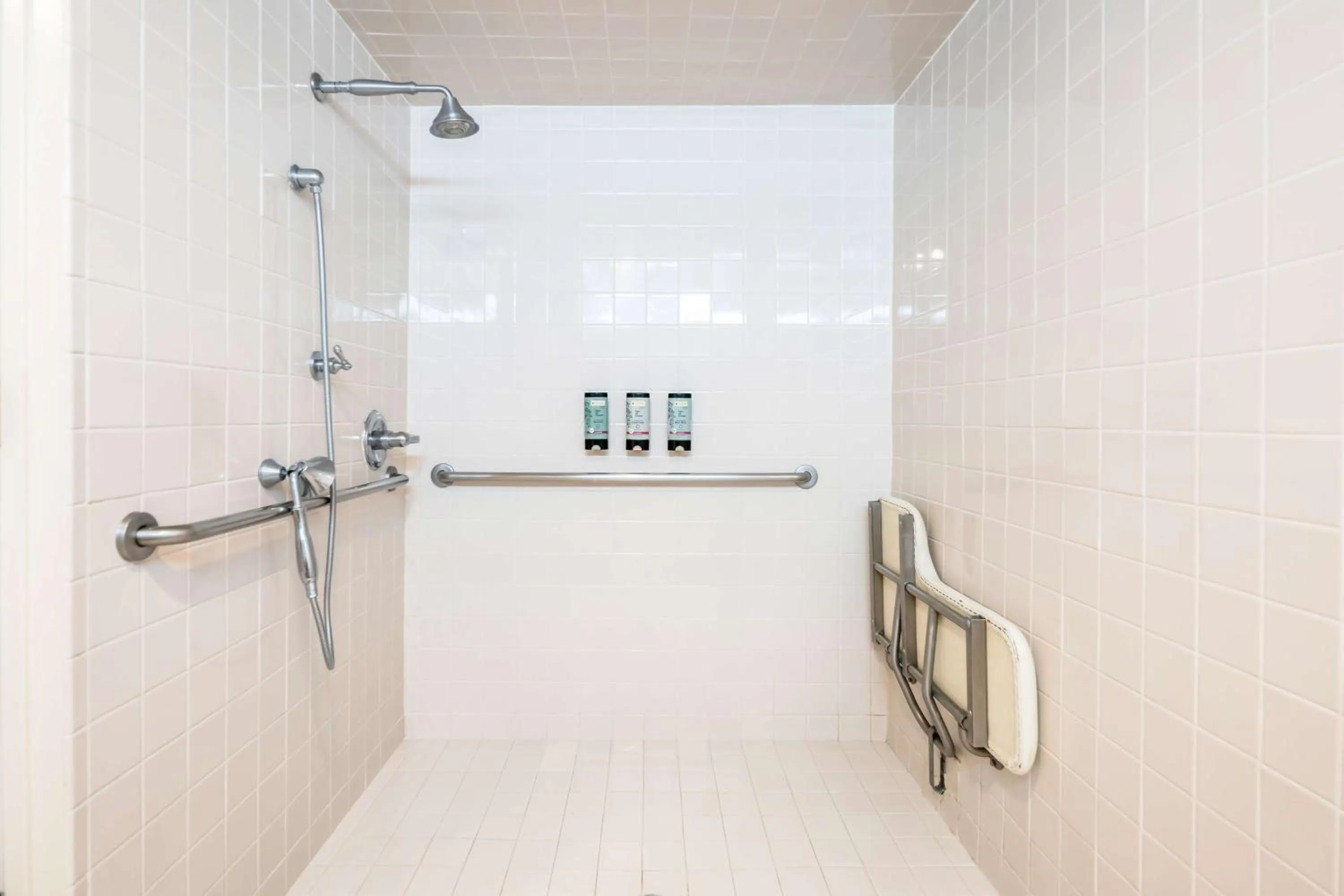 Bathroom in SureStayPlus Hotel by Best Western San Jose Central City