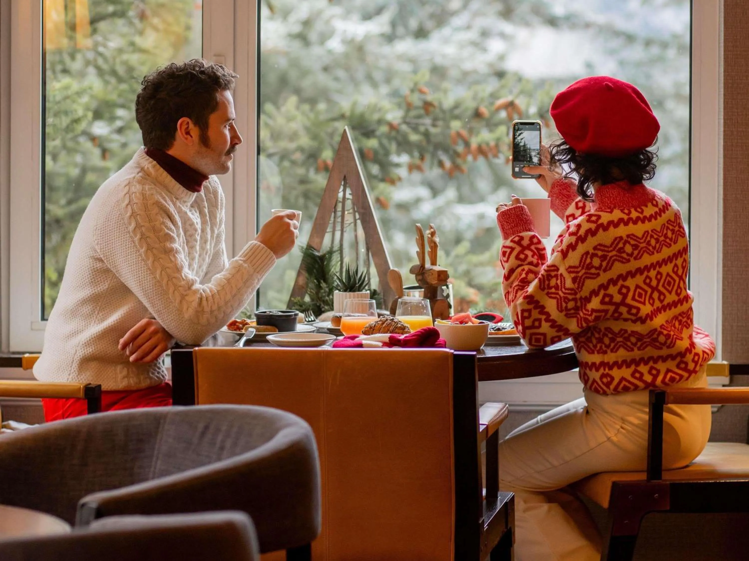 Breakfast in Fairmont Chateau Whistler