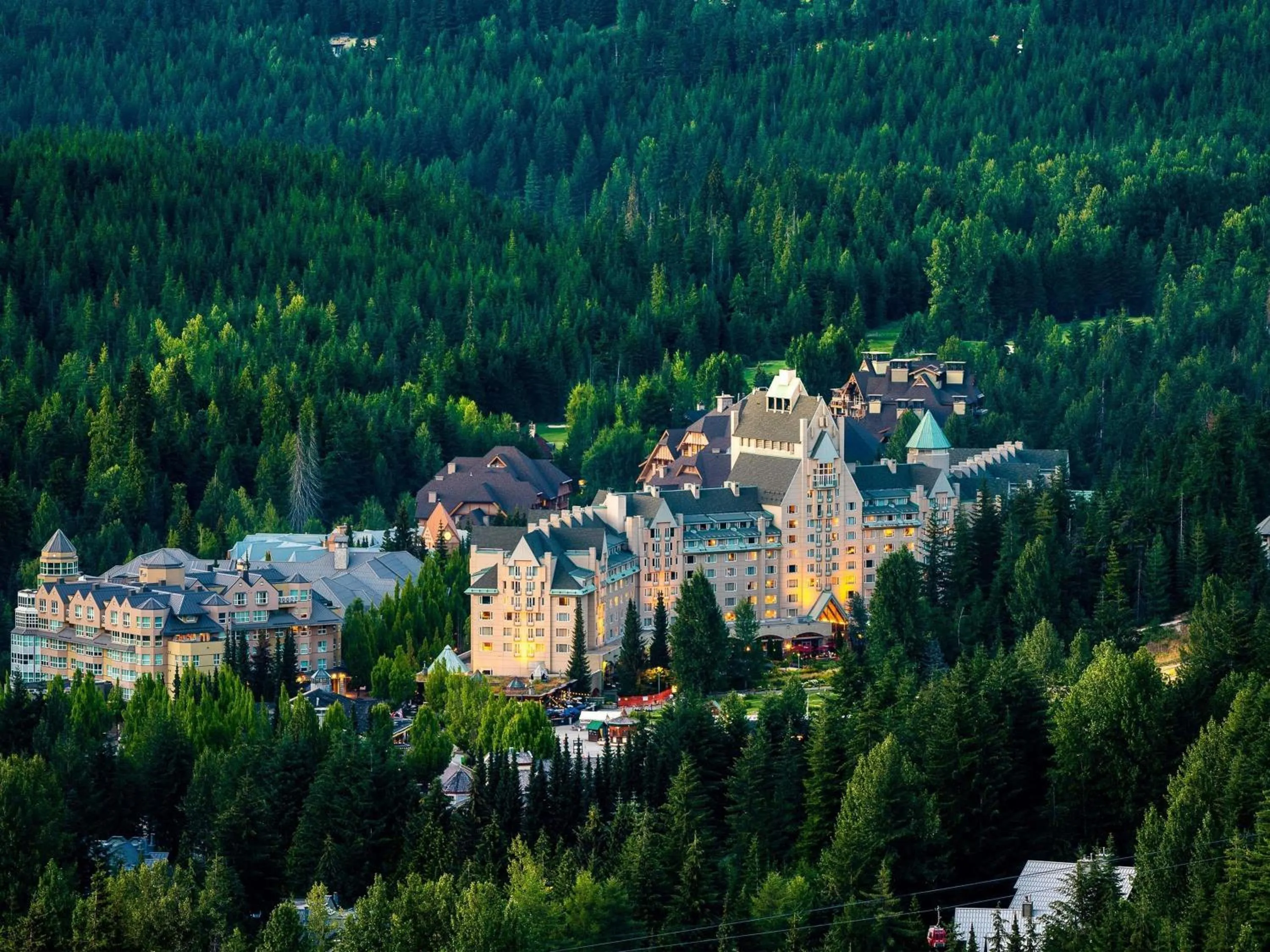 Property building in Fairmont Chateau Whistler