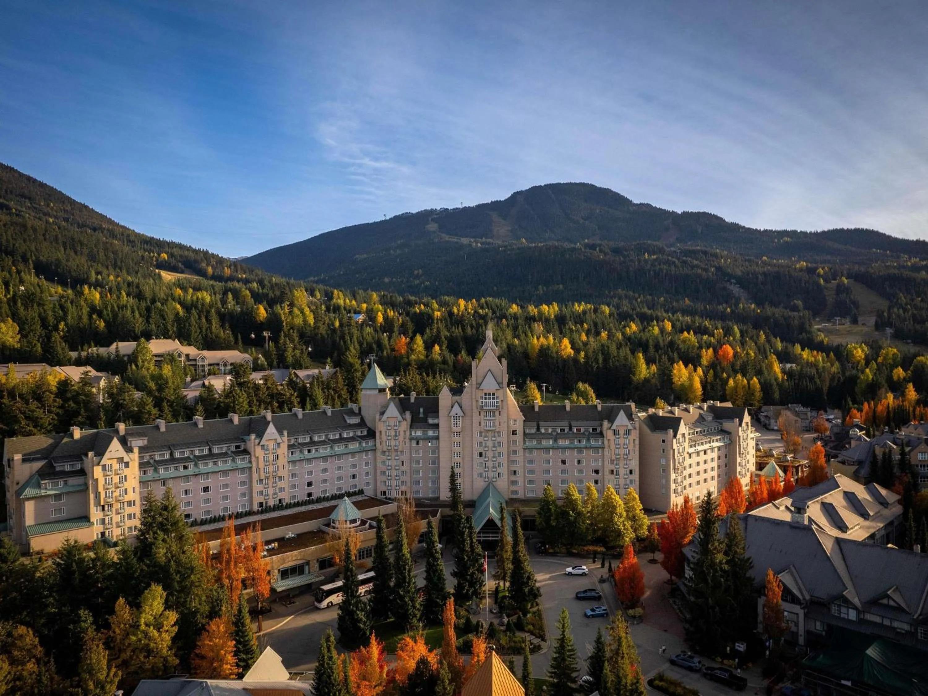 Property building in Fairmont Chateau Whistler