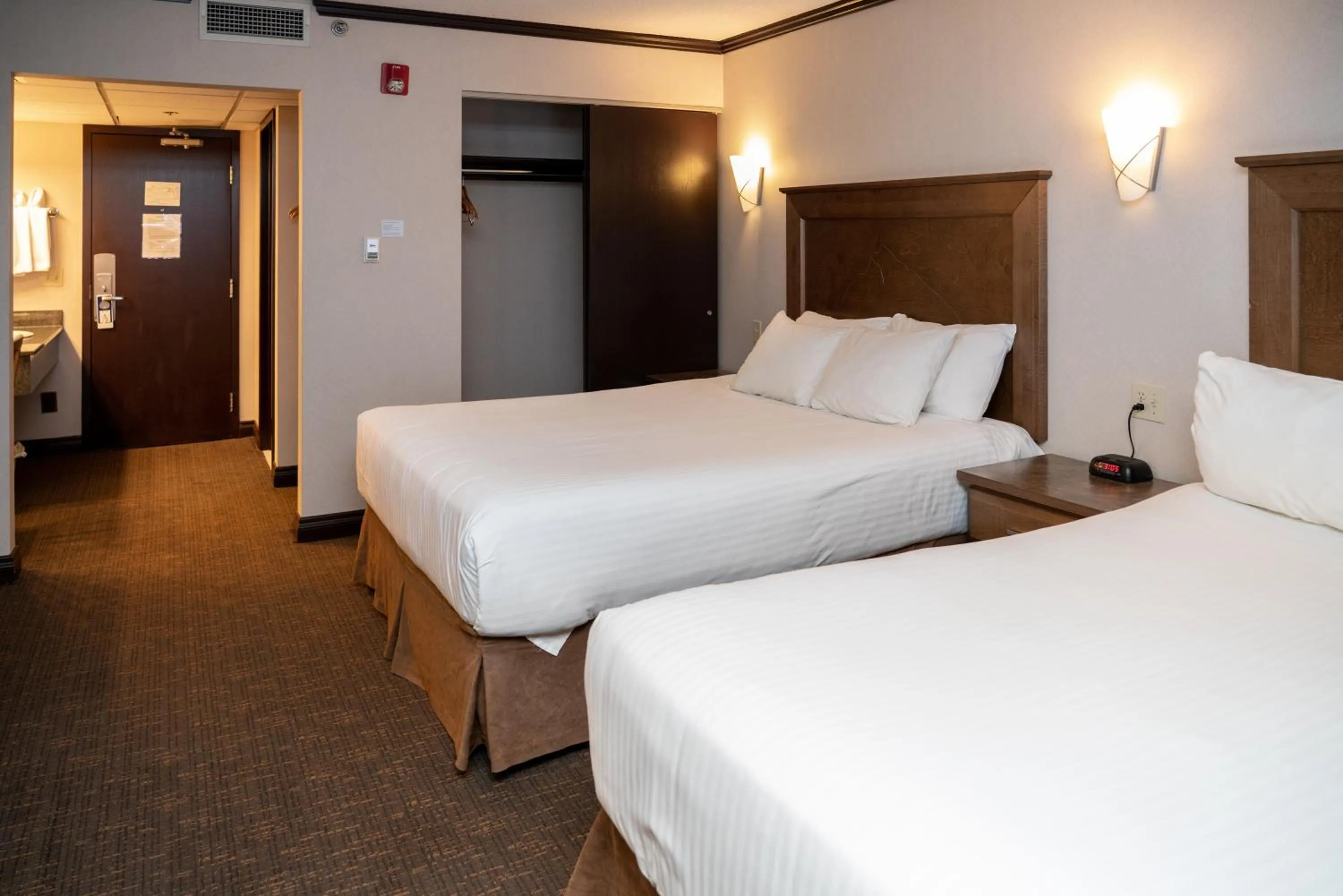 Bed in The Rundlestone Lodge