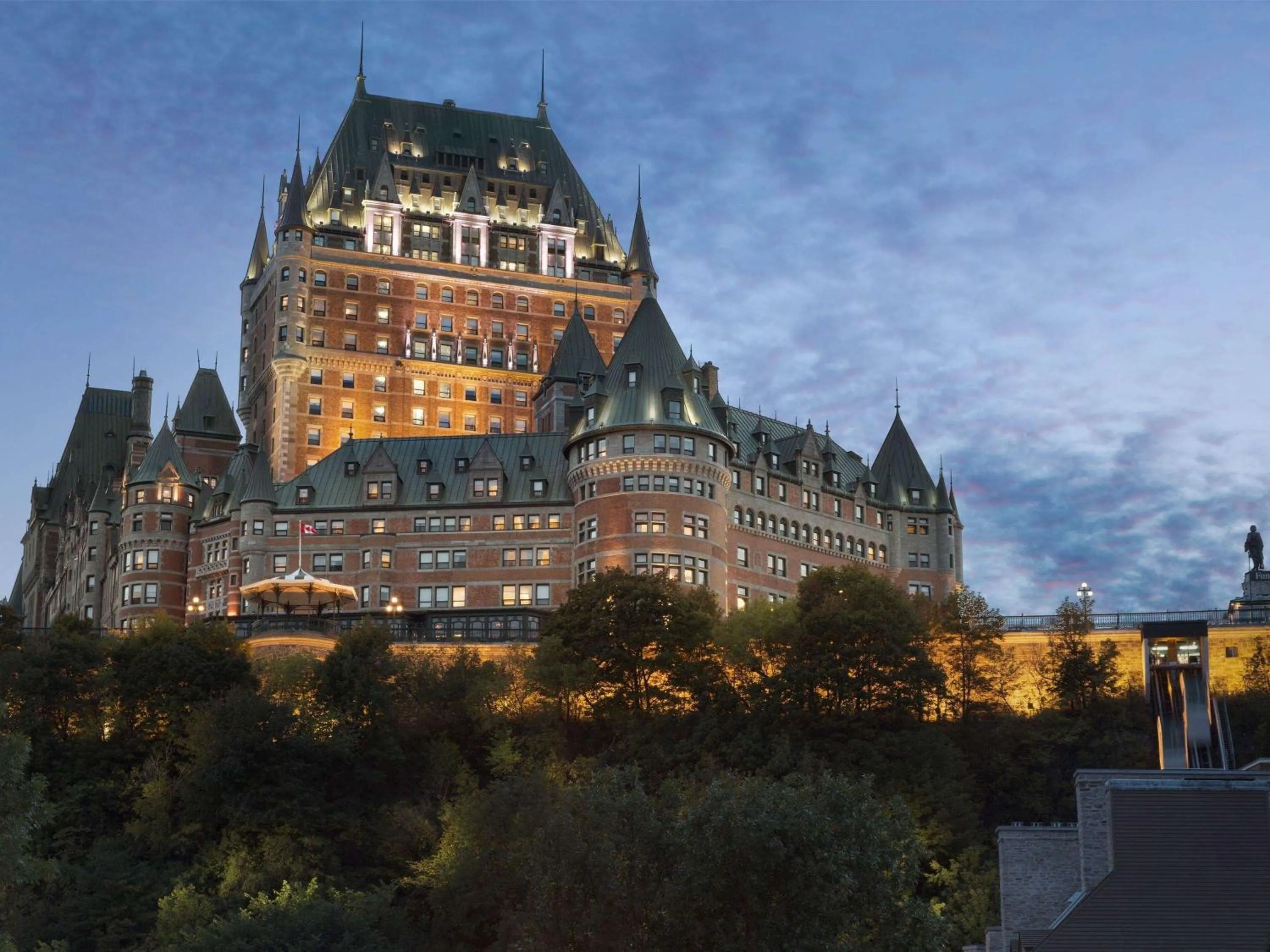 Property building in Fairmont Le Chateau Frontenac