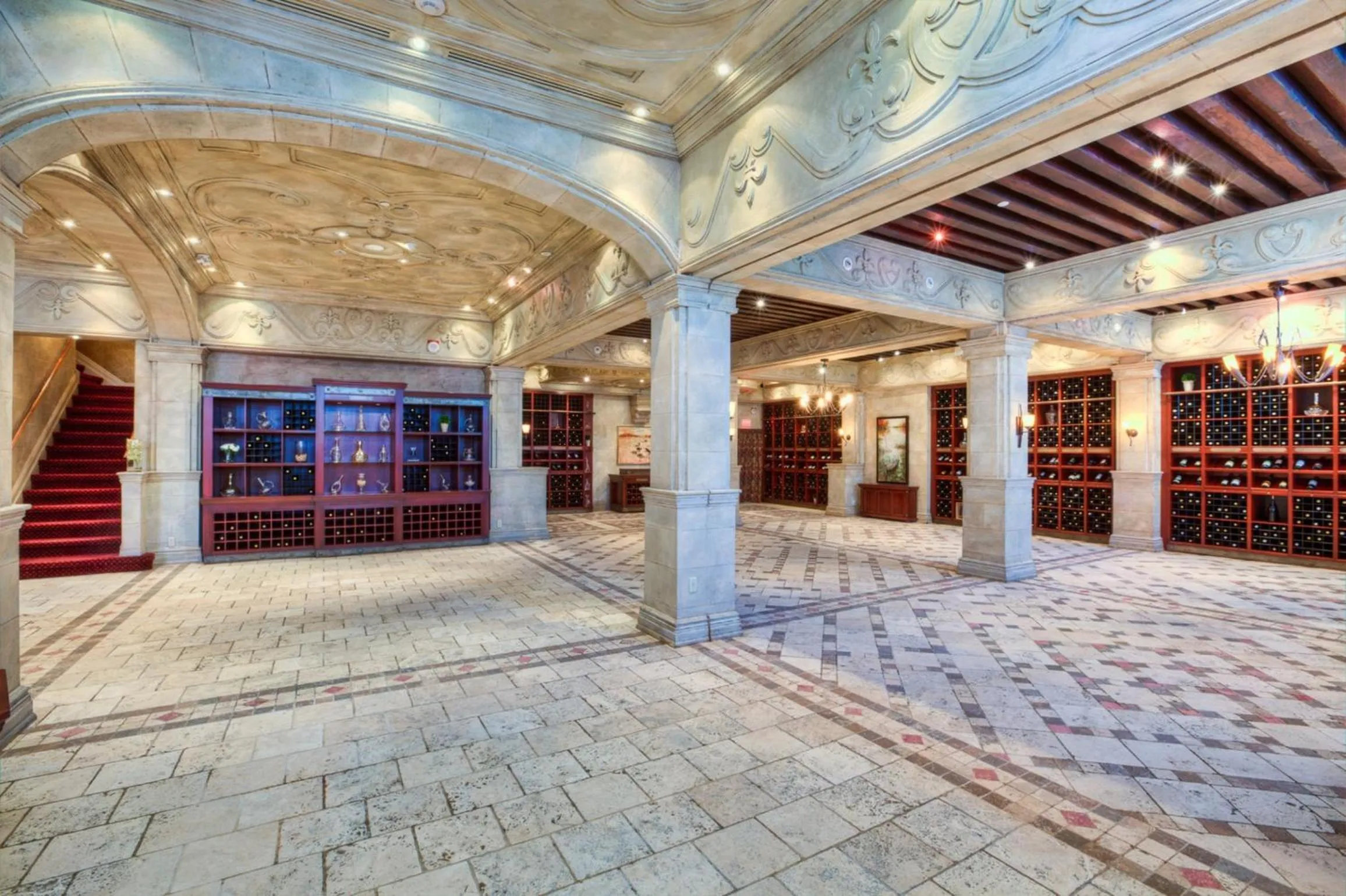 Decorative detail in Fairmont Le Chateau Frontenac