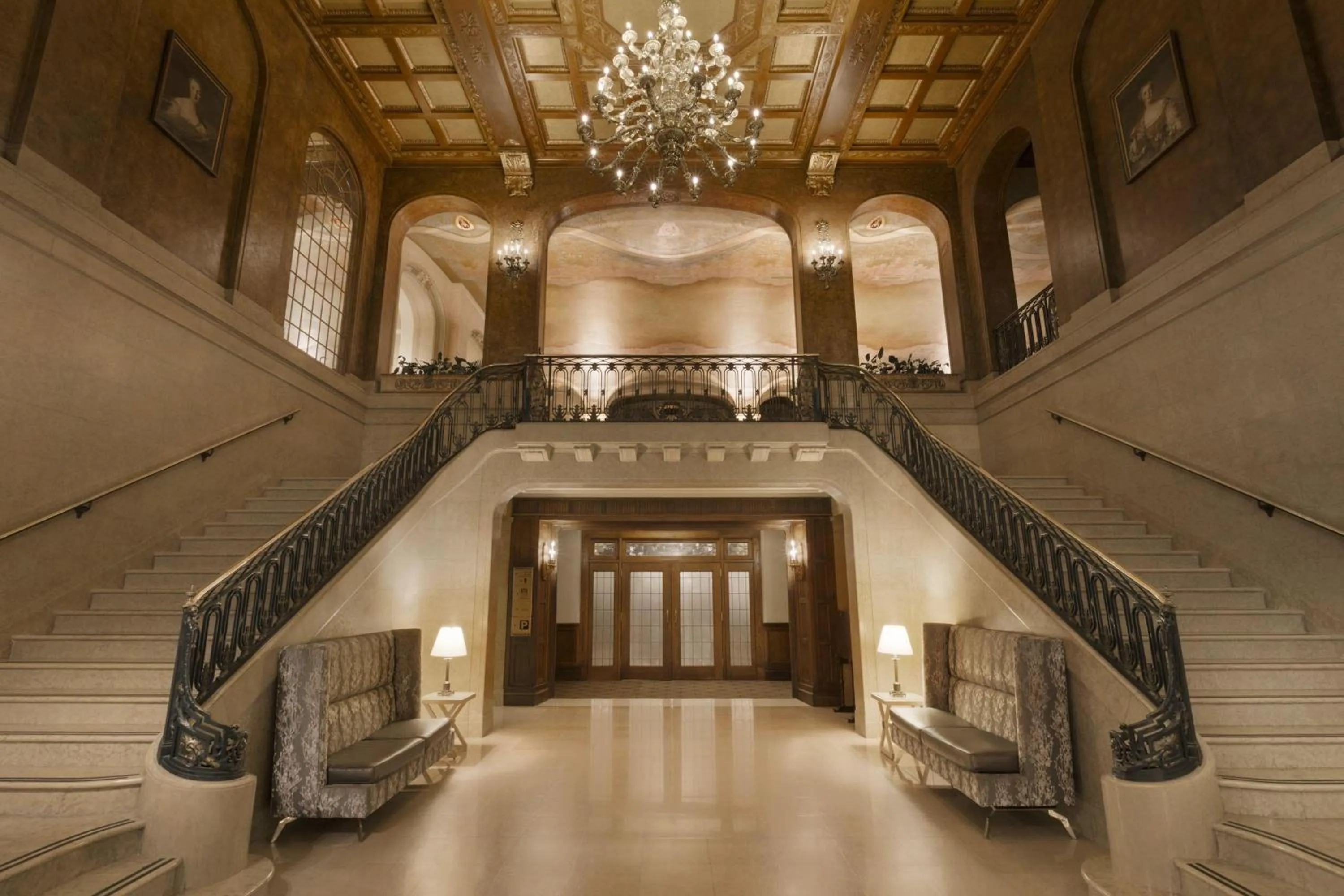 Lobby or reception in Fairmont Le Chateau Frontenac