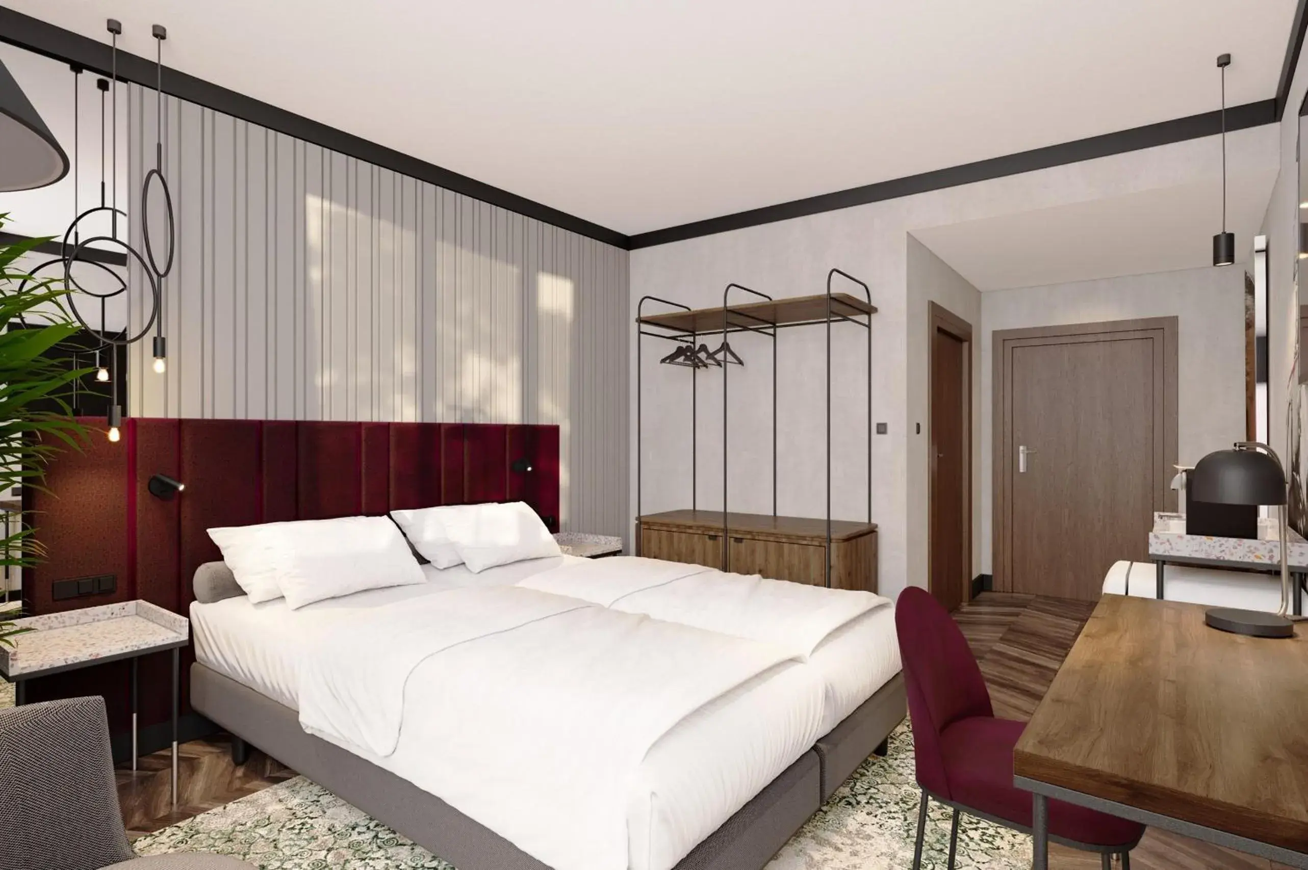 Standard Twin Room in Hotel Kossak Standard Twin Room in Hotel Kossak