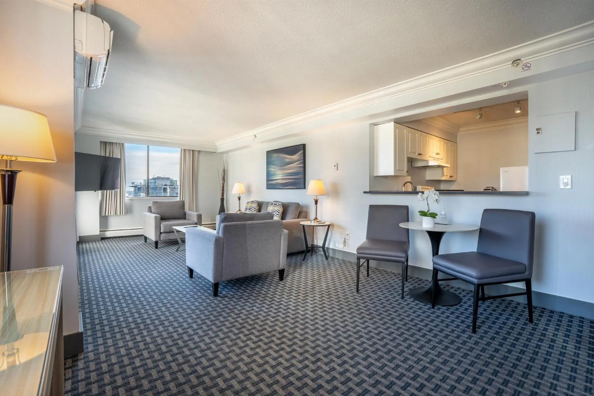 Living room in Century Plaza Hotel