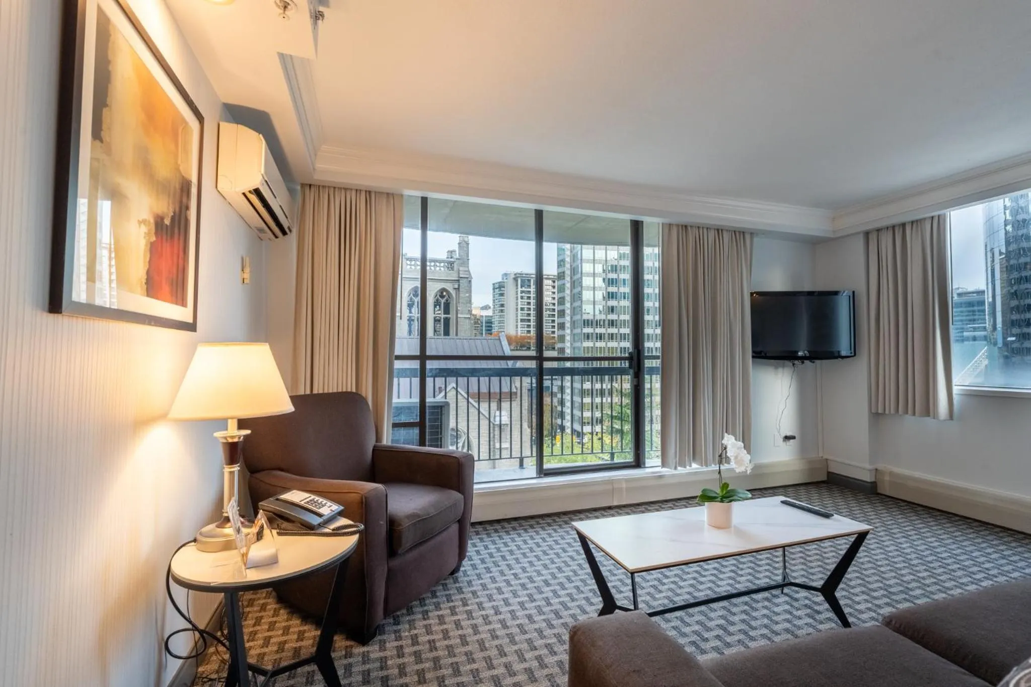 Patio in Century Plaza Hotel