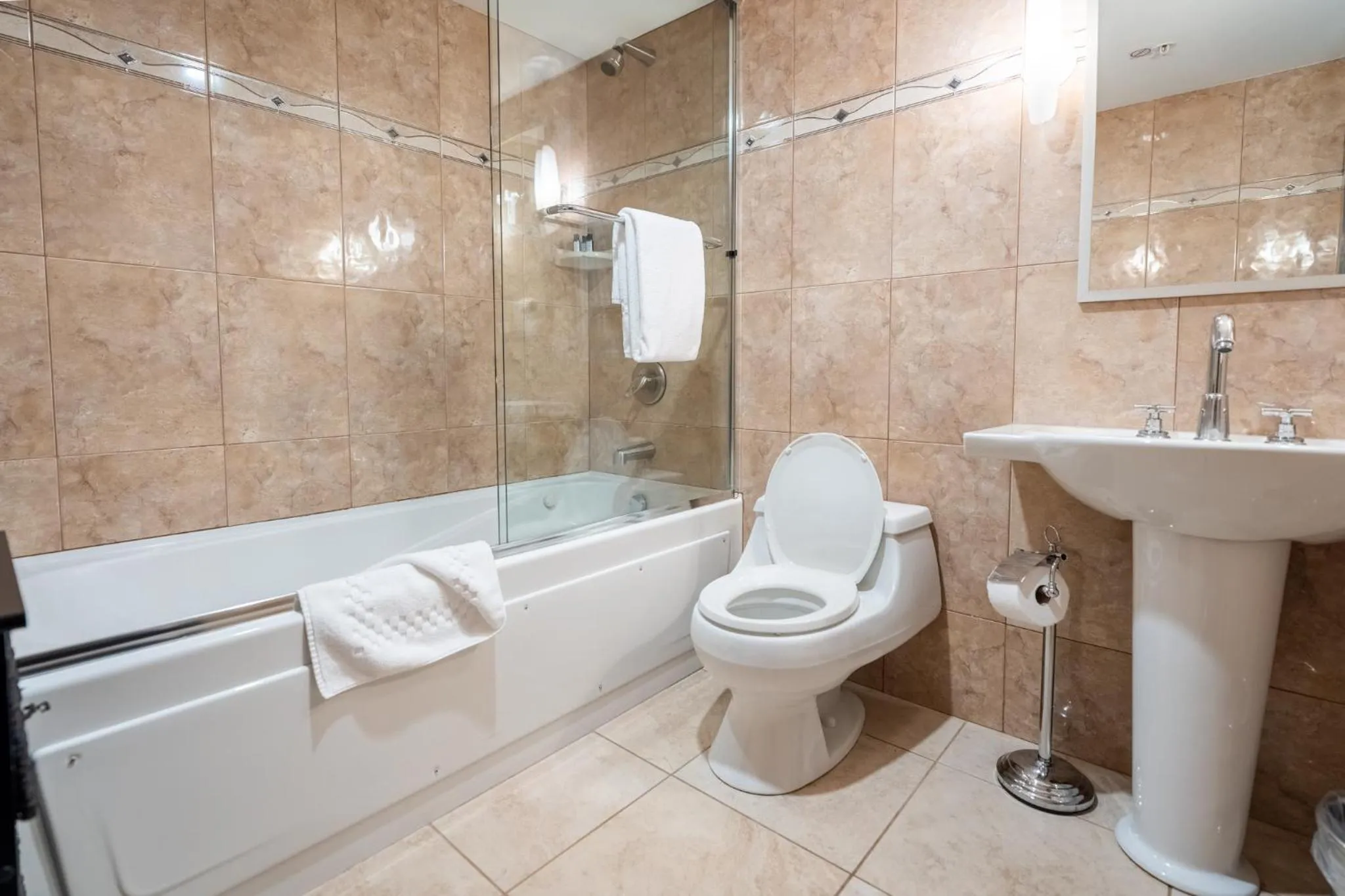 Bathroom in Century Plaza Hotel