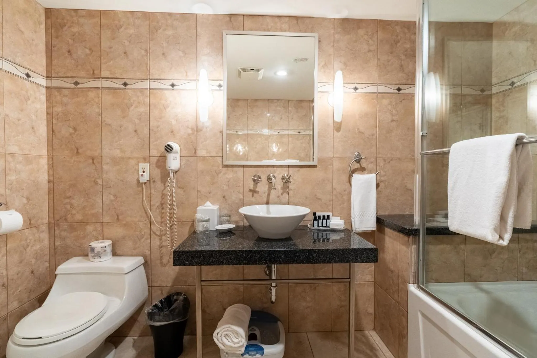 Bathroom in Century Plaza Hotel