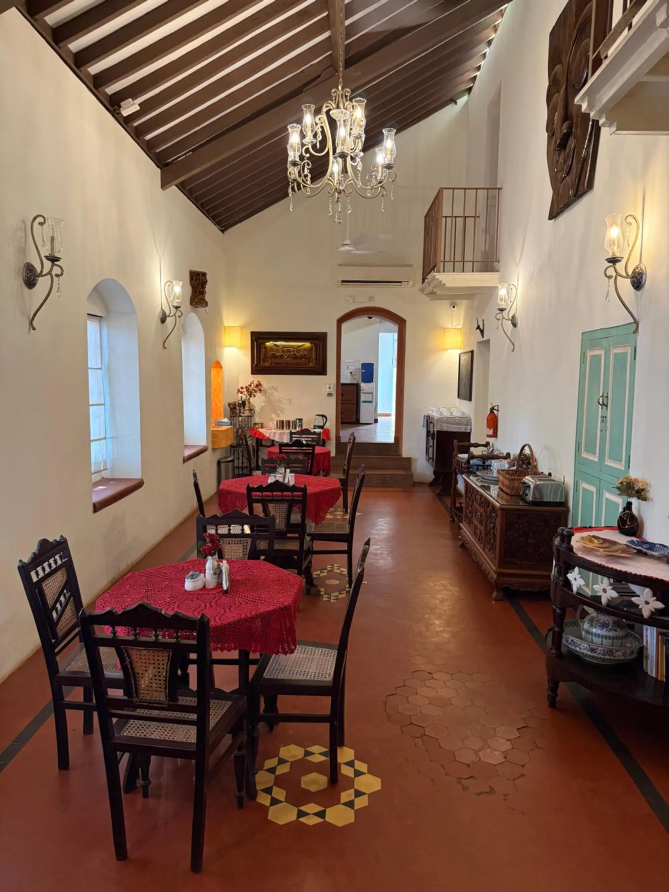 Living room in Lar Amorosa Boutique Hotel - Goa