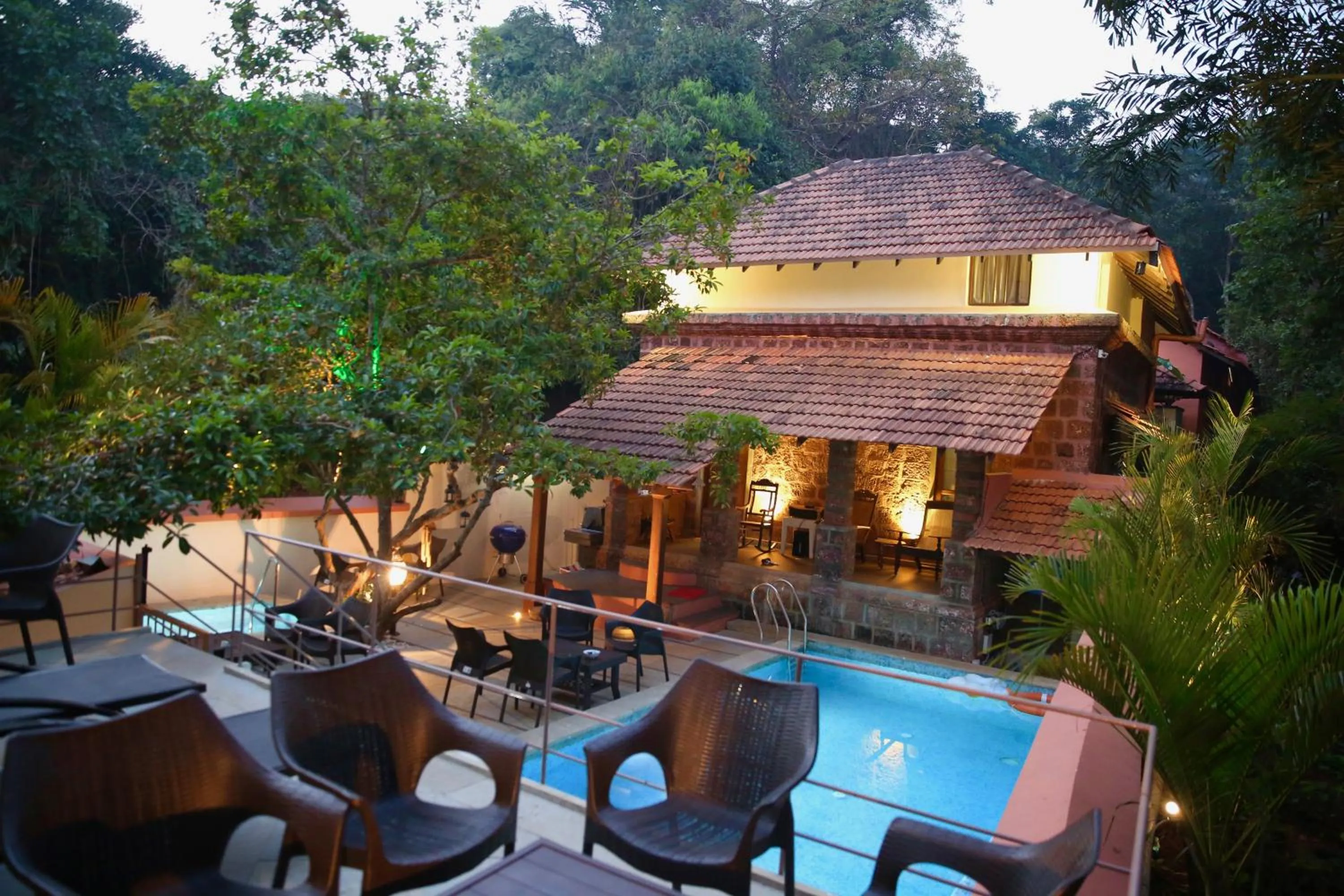 Property building in Lar Amorosa Boutique Hotel - Goa