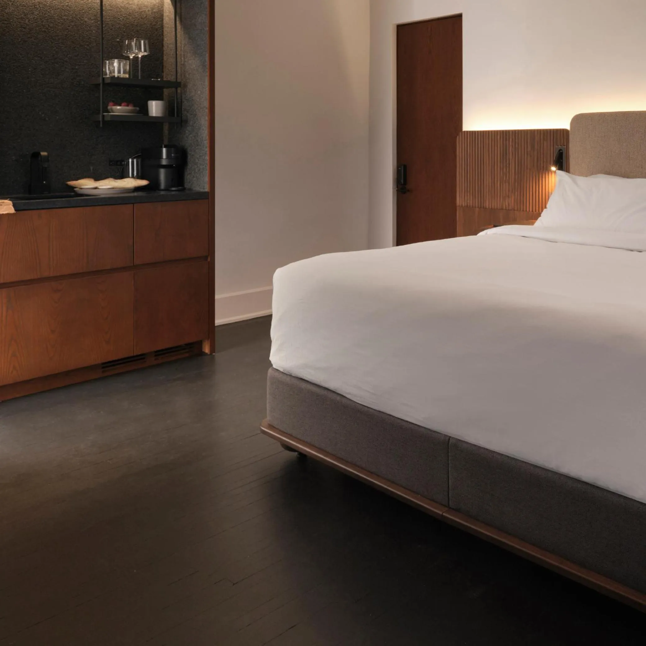 Bed in Hotel Cap Diamant