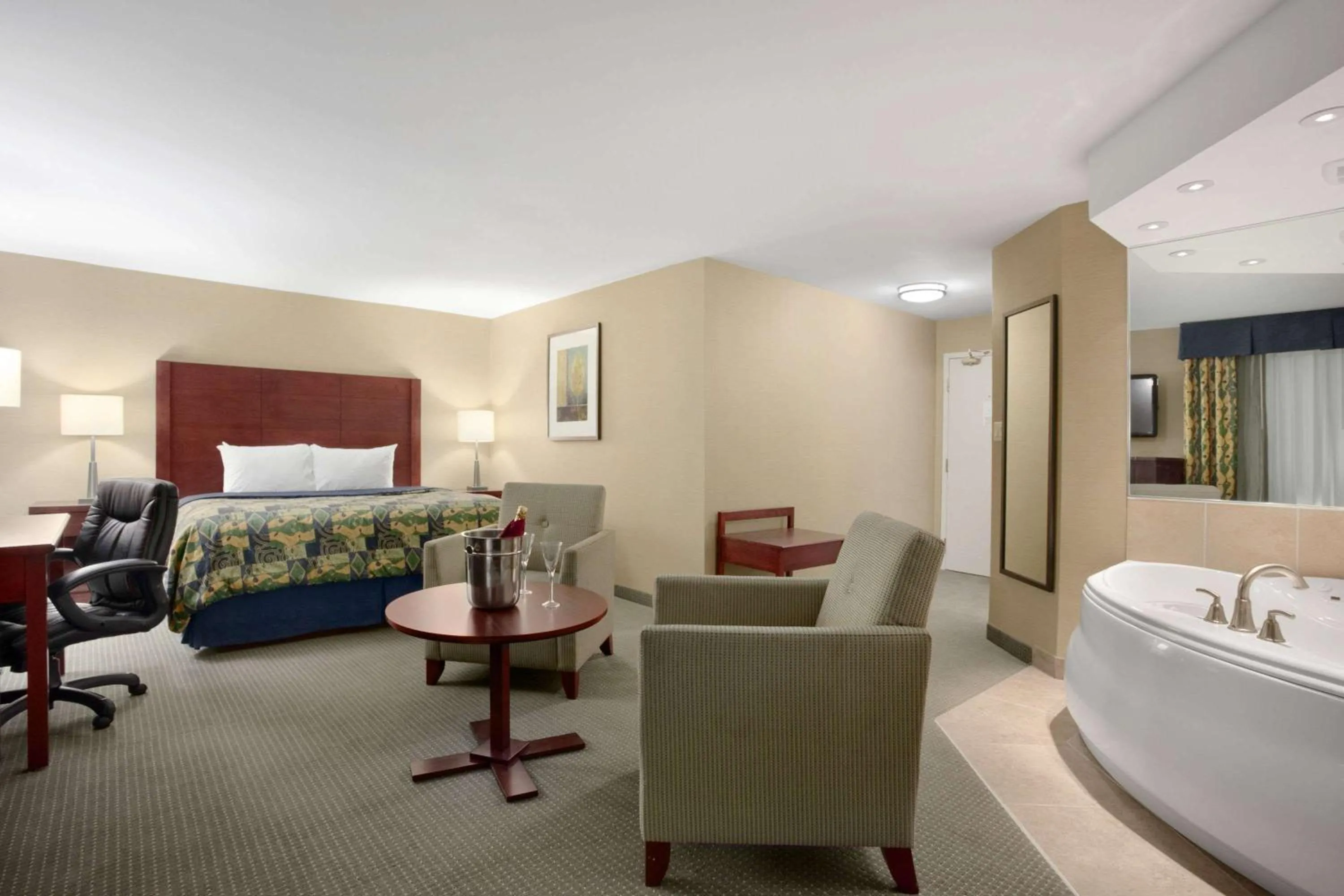 Photo of the whole room in Travelodge by Wyndham Oshawa Whitby