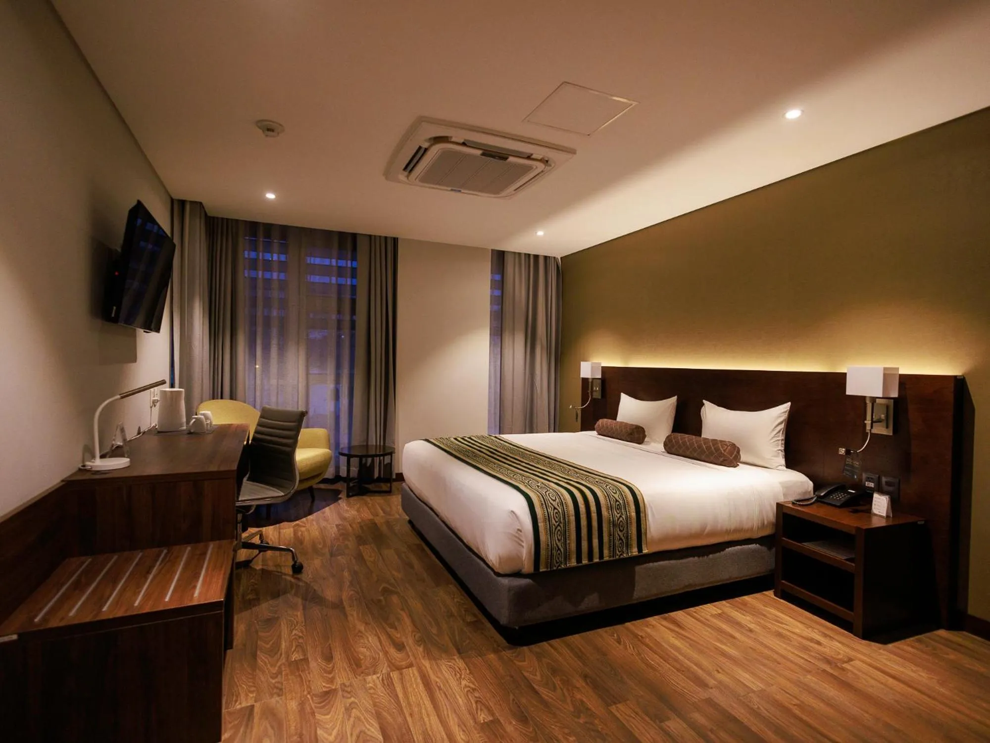 Bed in Hotel Rennova