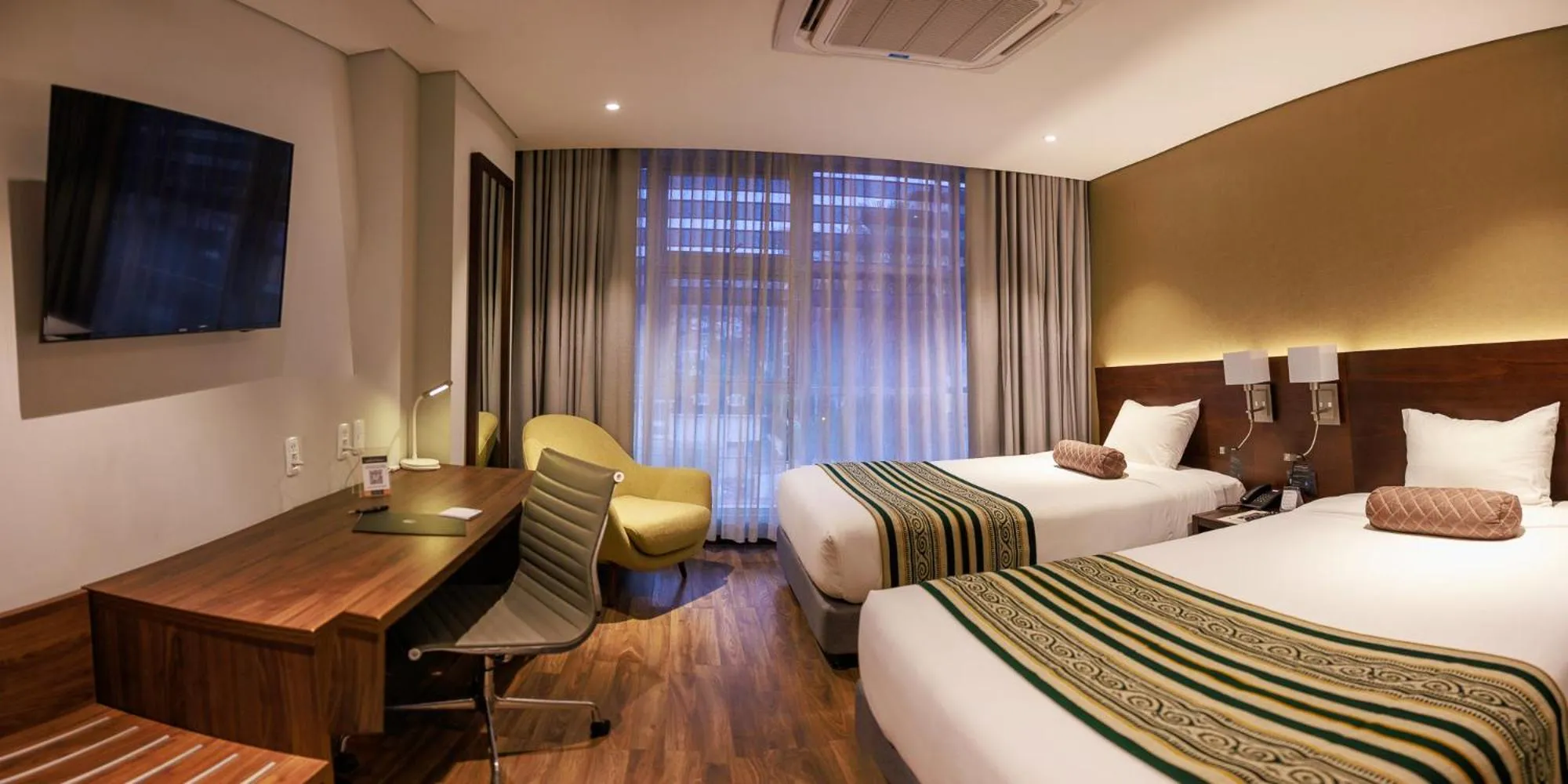 Bed in Hotel Rennova