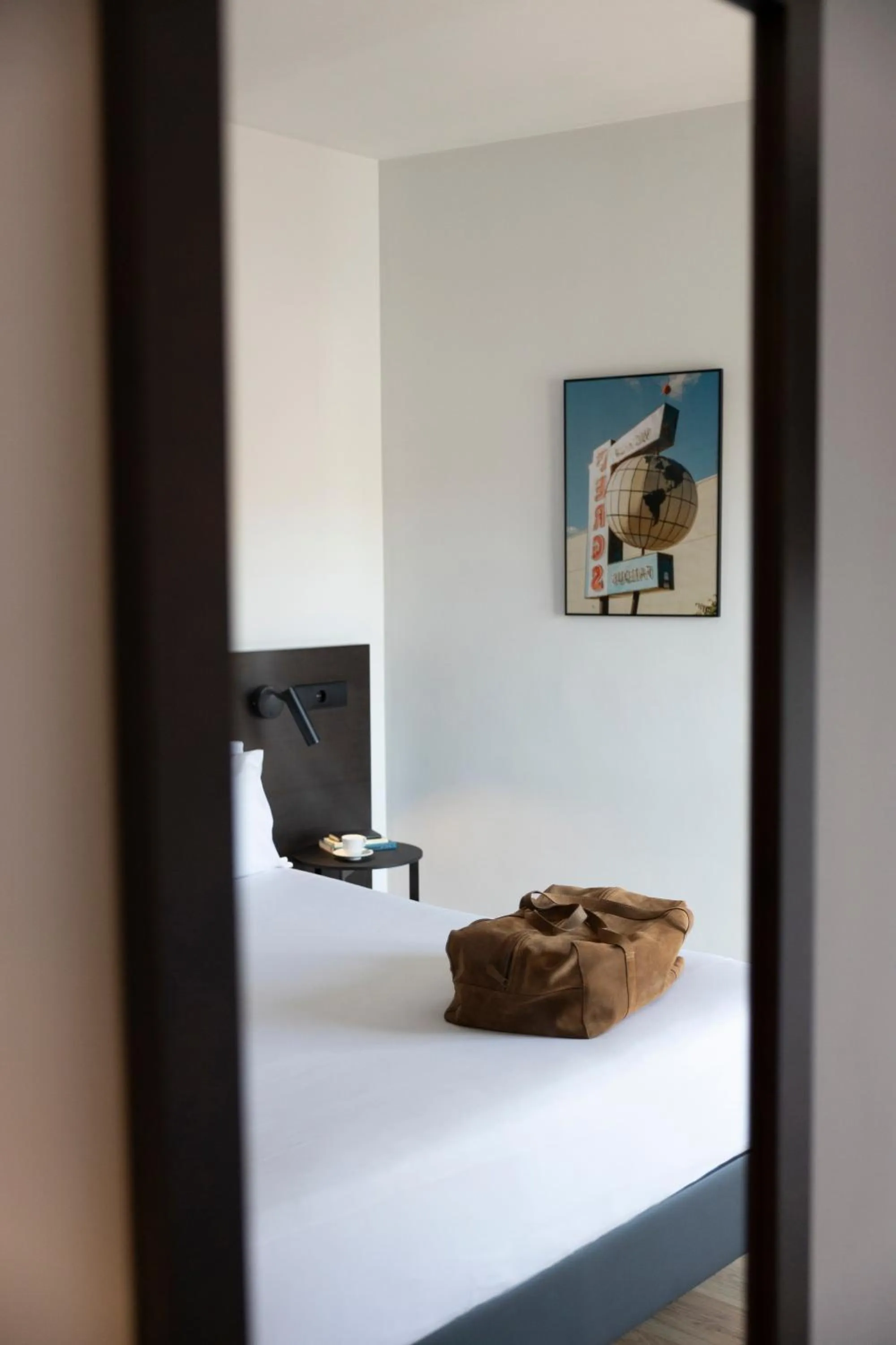 Decorative detail, Bed in Parker The Urban Flats