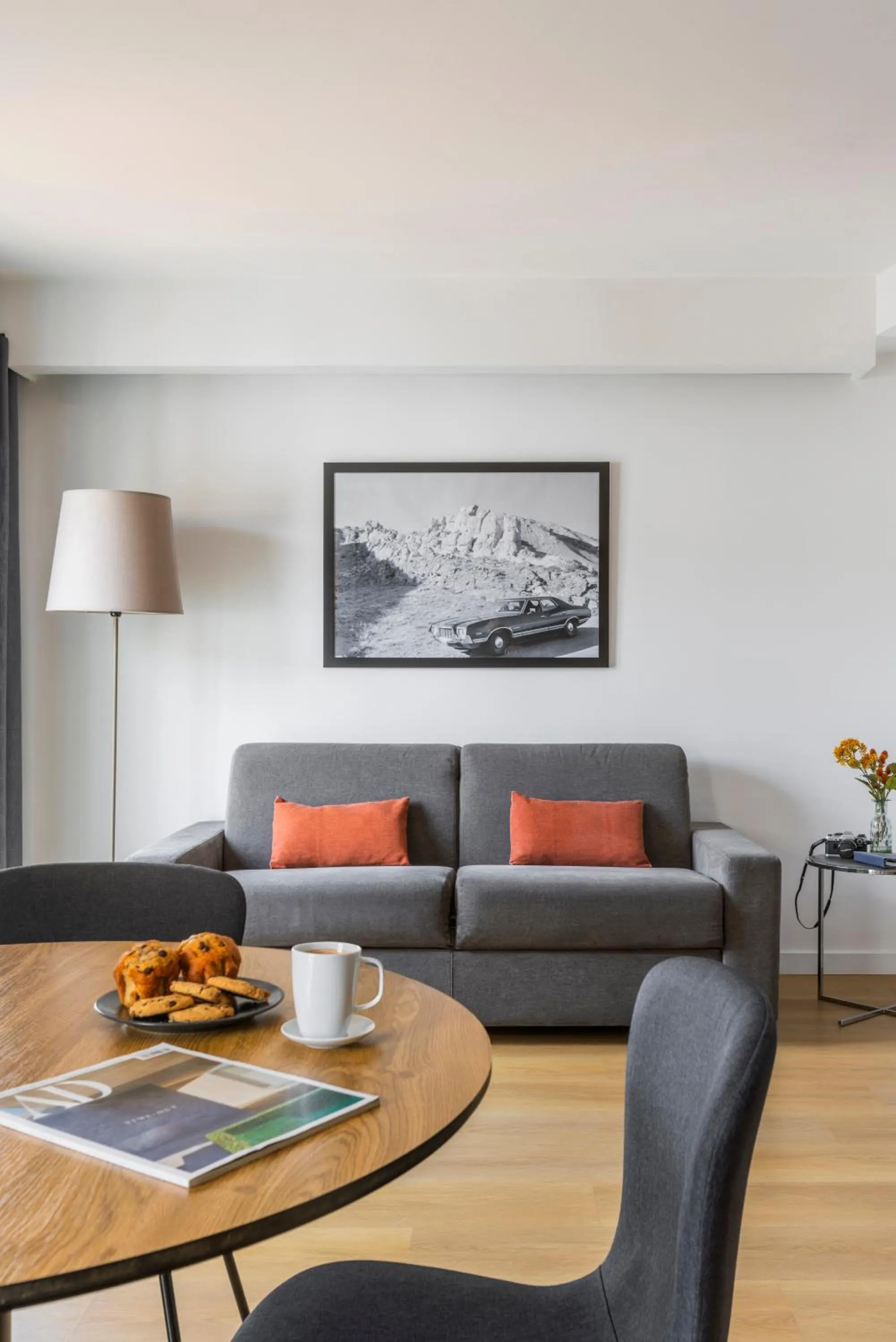 Living room in Parker The Urban Flats