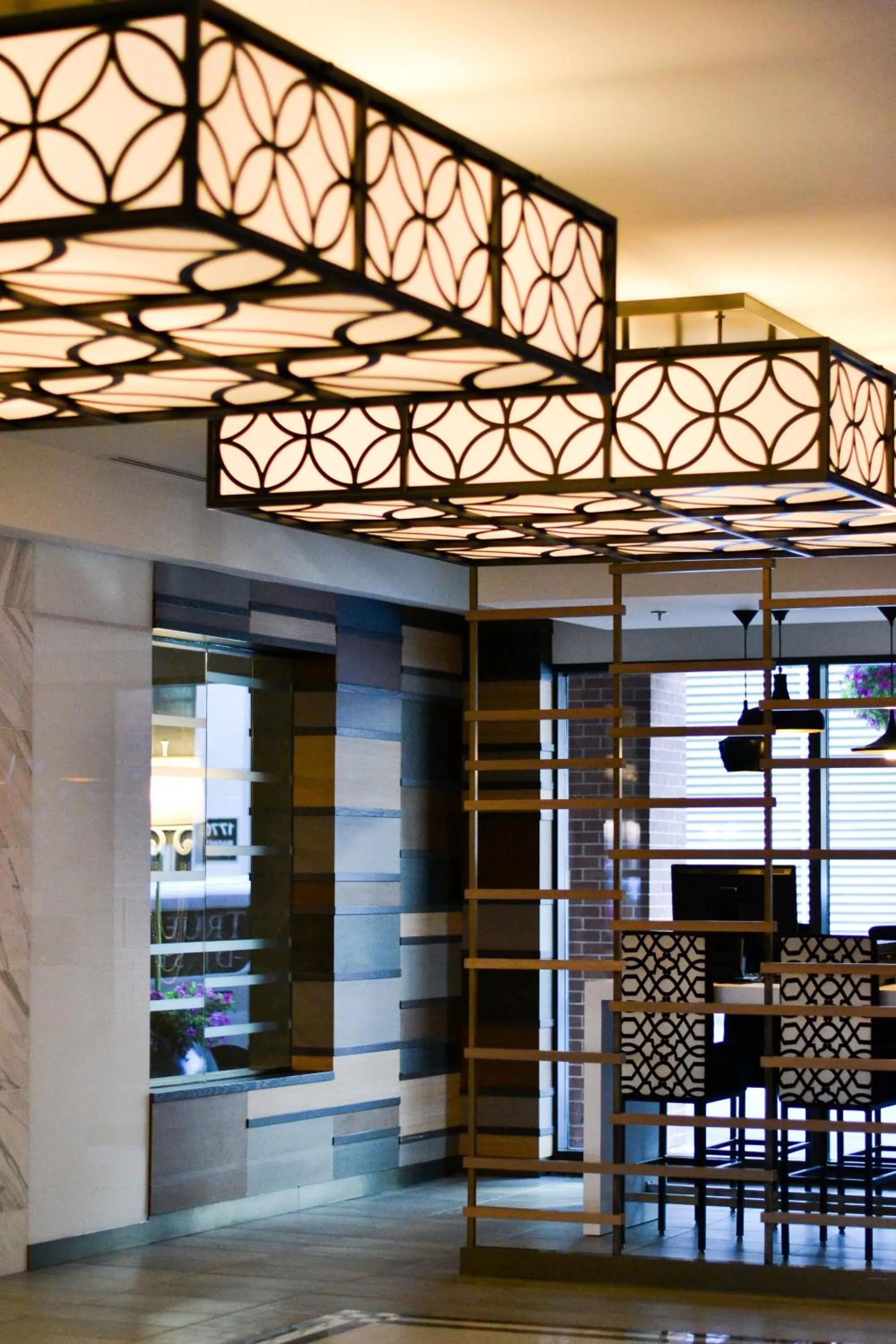 Lobby or reception in The Prince George Hotel