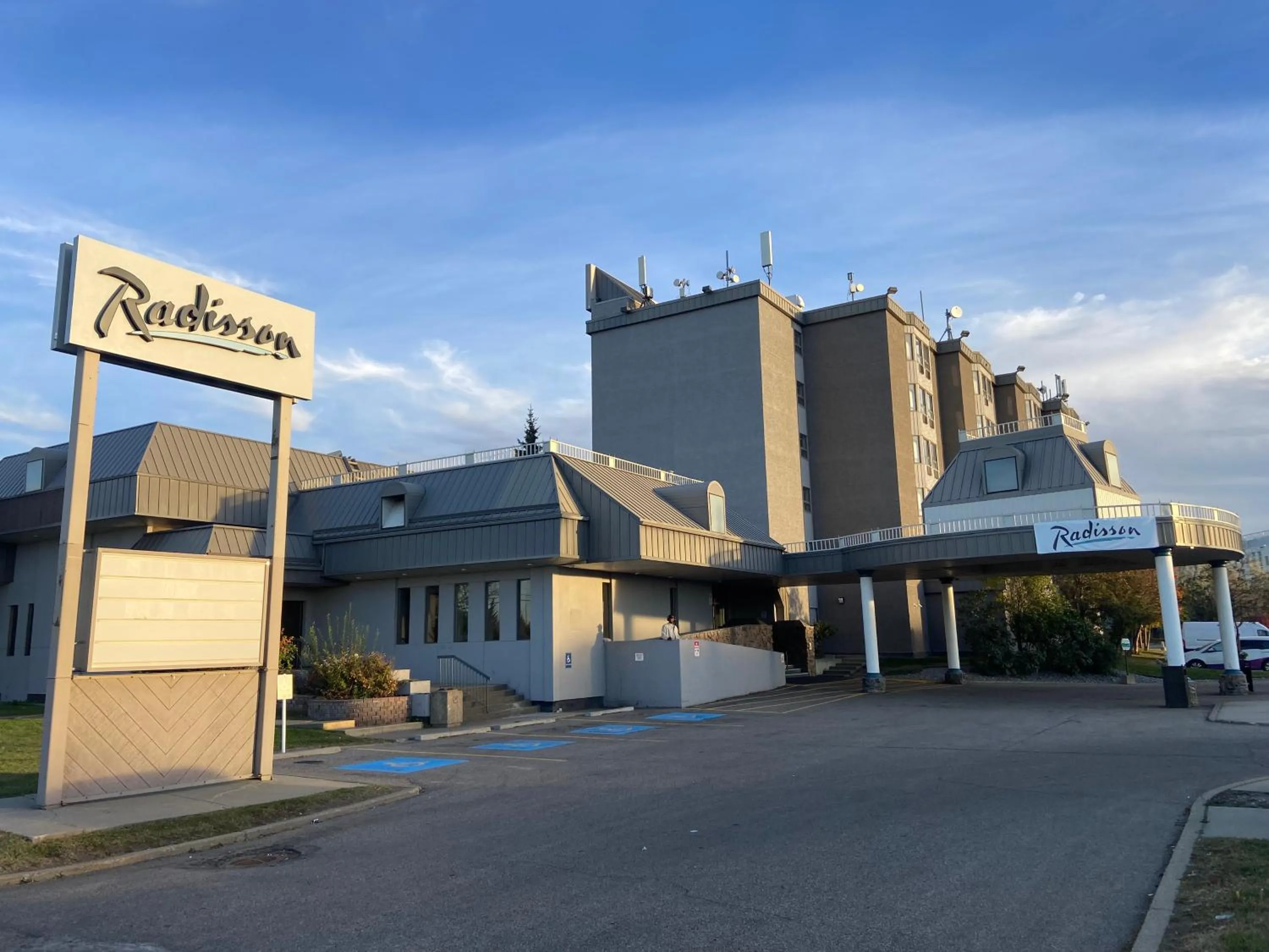 Property building in Radisson Hotel & Conference Centre Edmonton