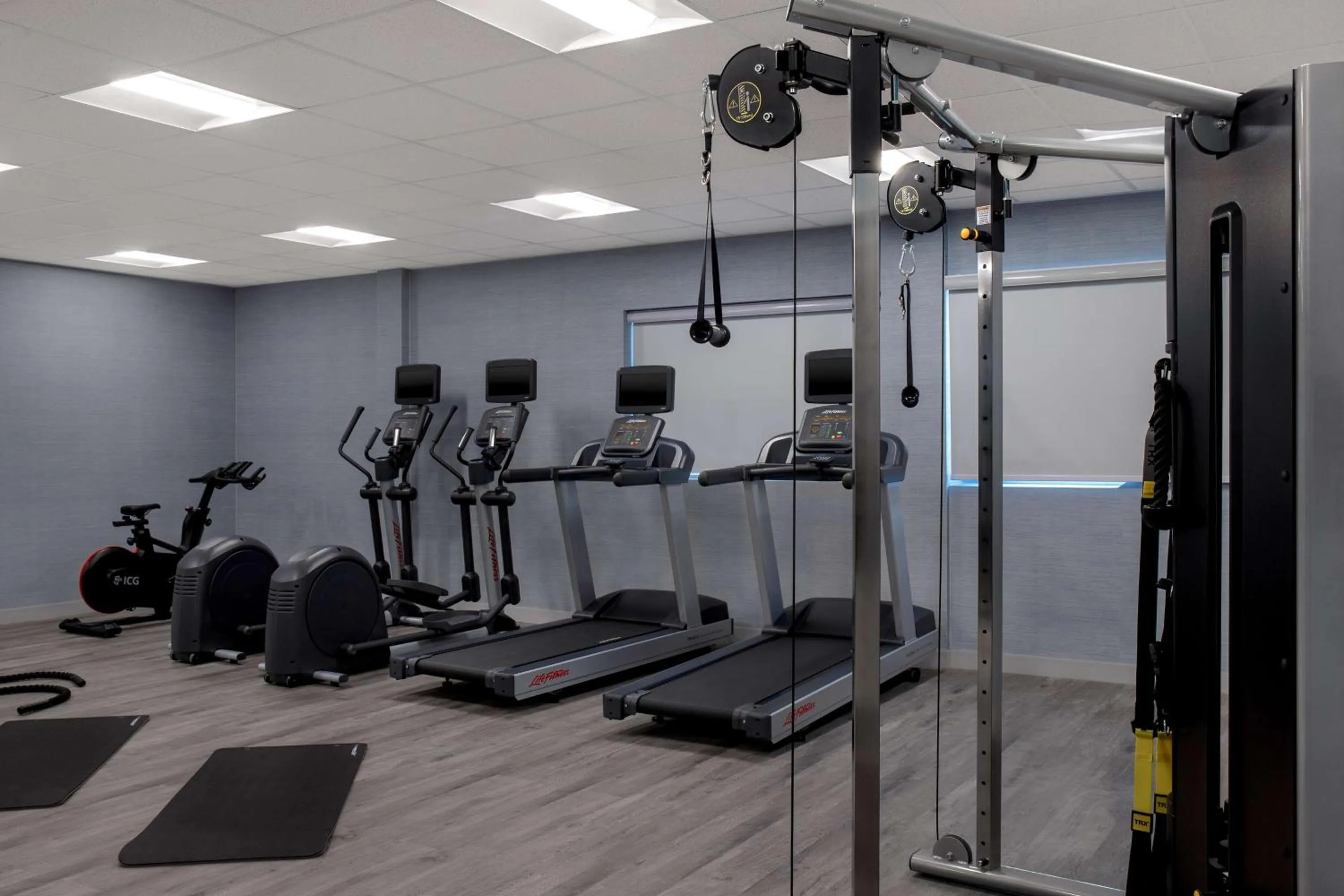 Fitness centre/facilities in Hampton Inn By Hilton Winnipeg Downtown