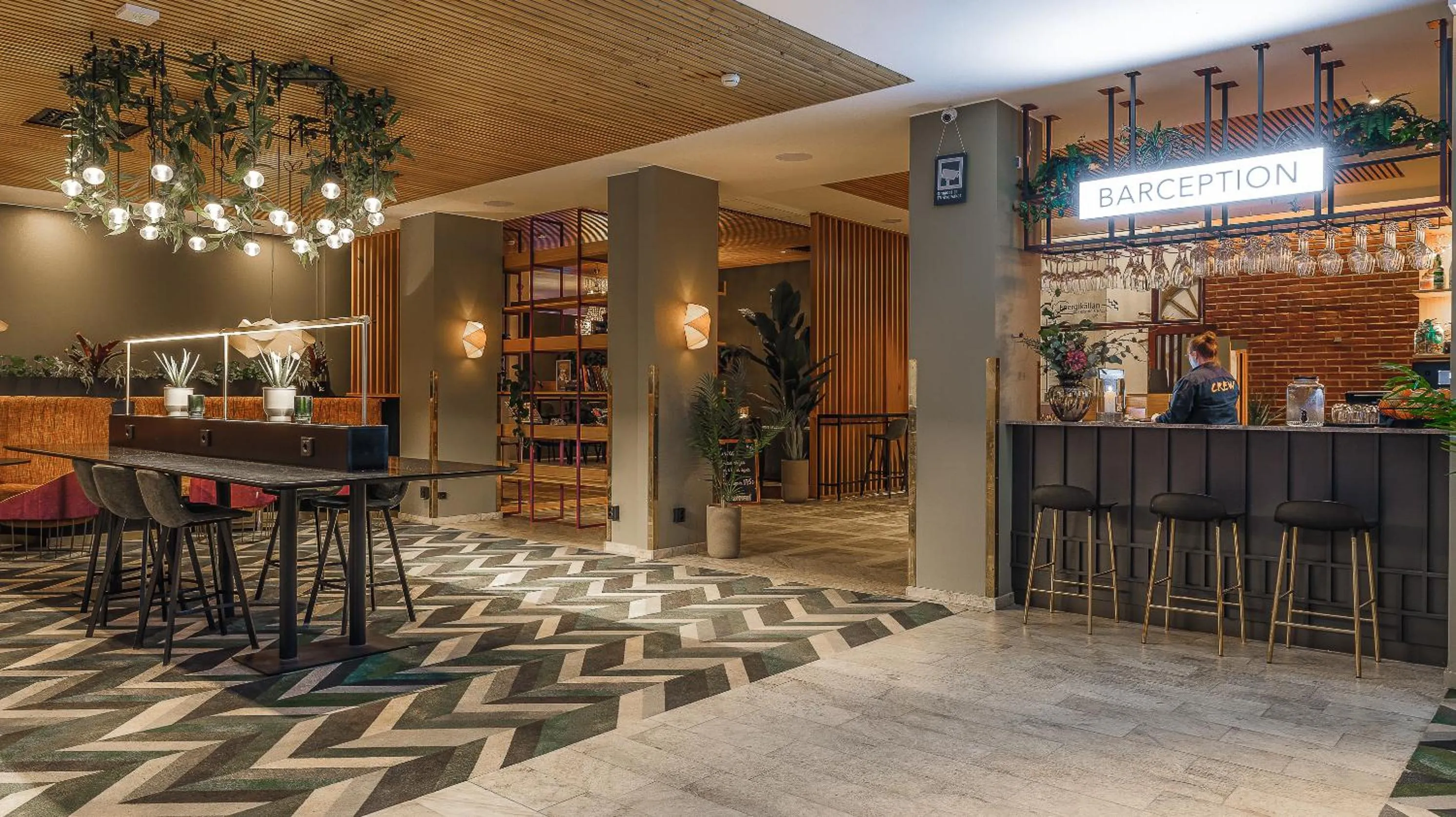 Lobby or reception in Comfort Hotel Sundsvall