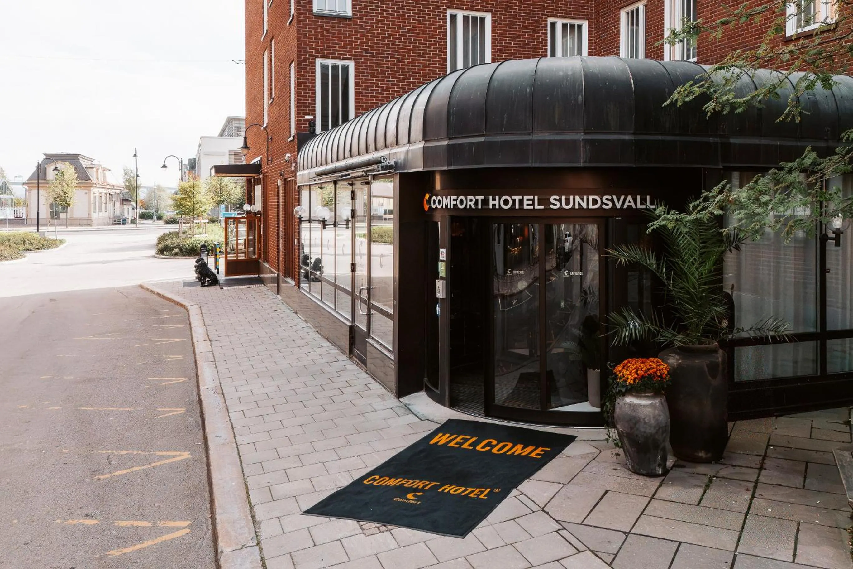 Facade/entrance in Comfort Hotel Sundsvall