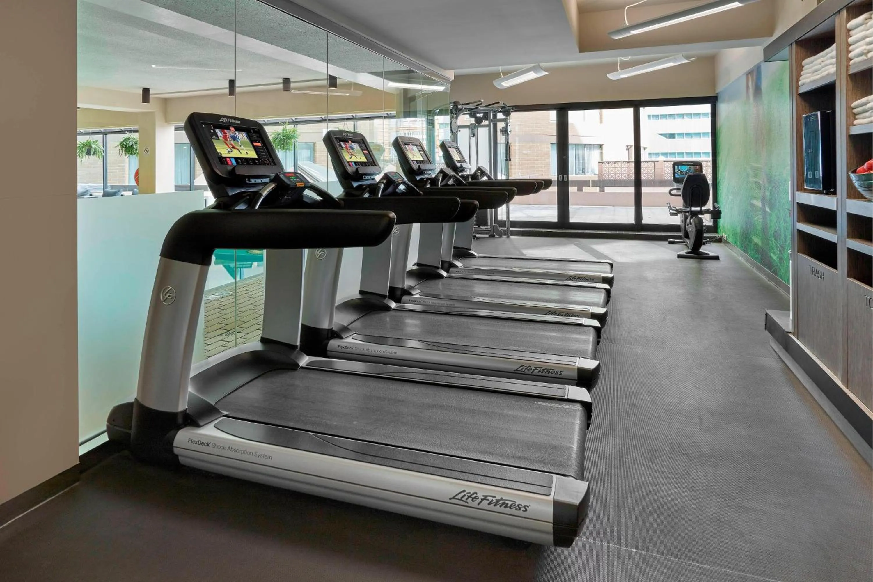 Fitness centre/facilities in The Westin Edmonton