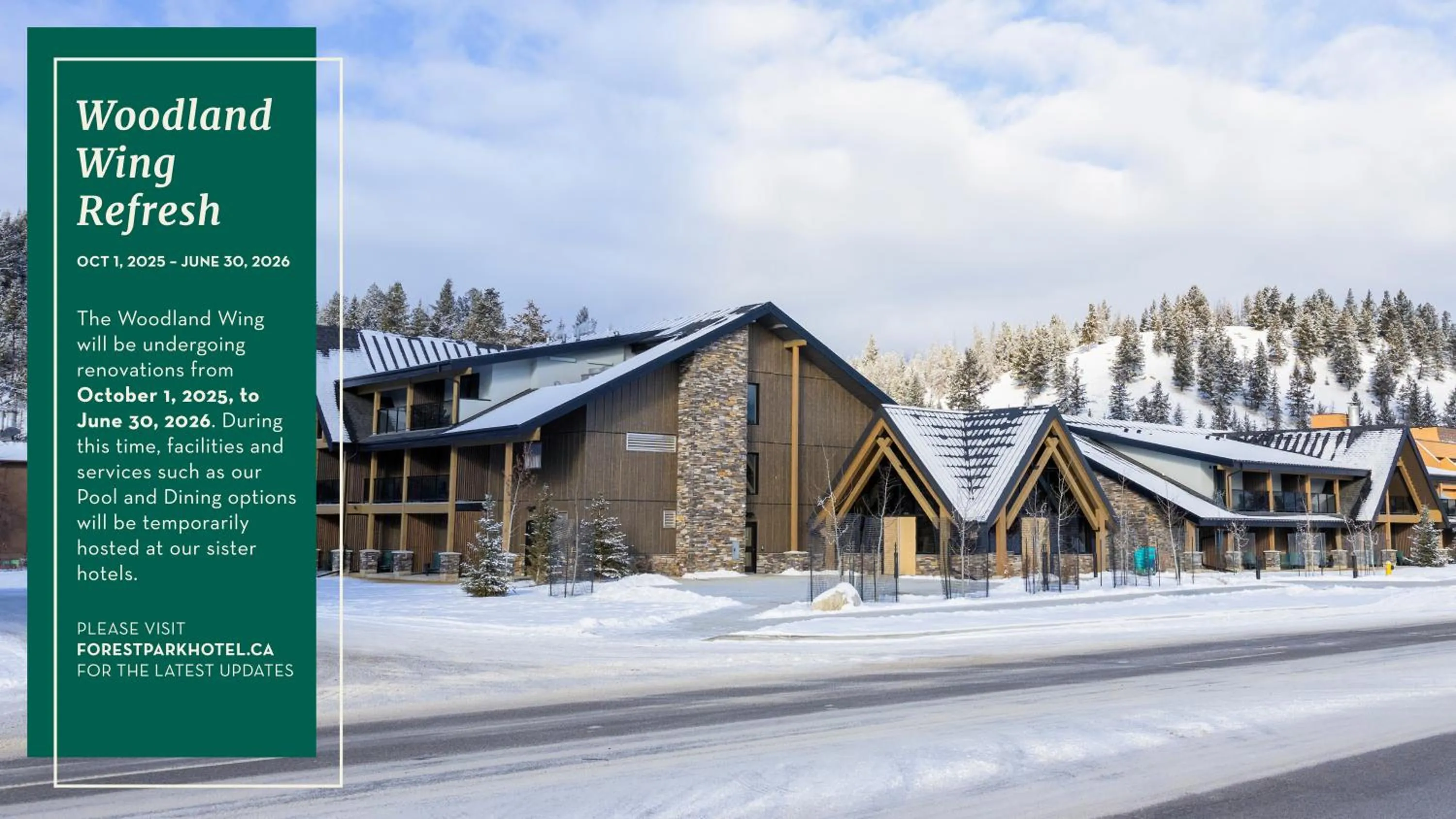 Property building in Forest Park Hotel