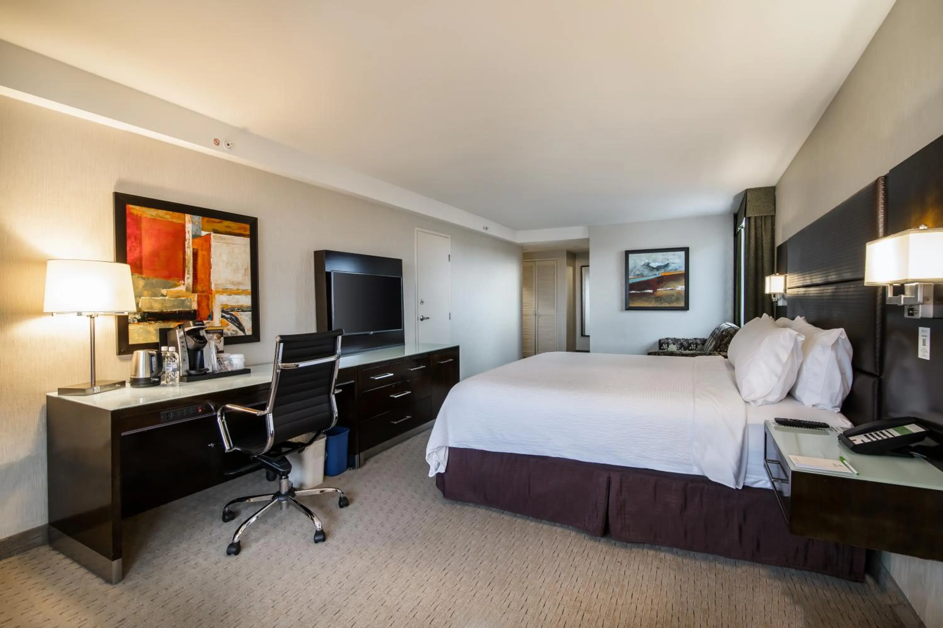 Bedroom, Bed in Holiday Inn Vancouver-Centre Broadway by IHG