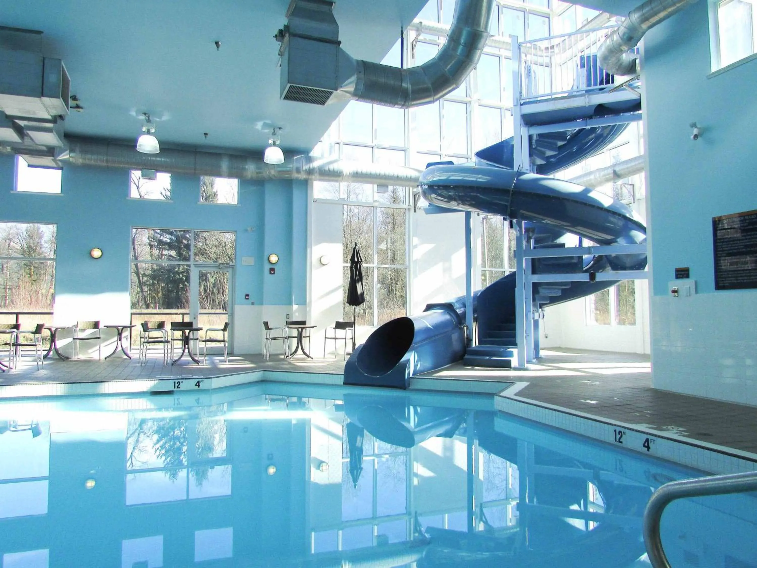 Swimming pool in Sandman Hotel and Suites Squamish
