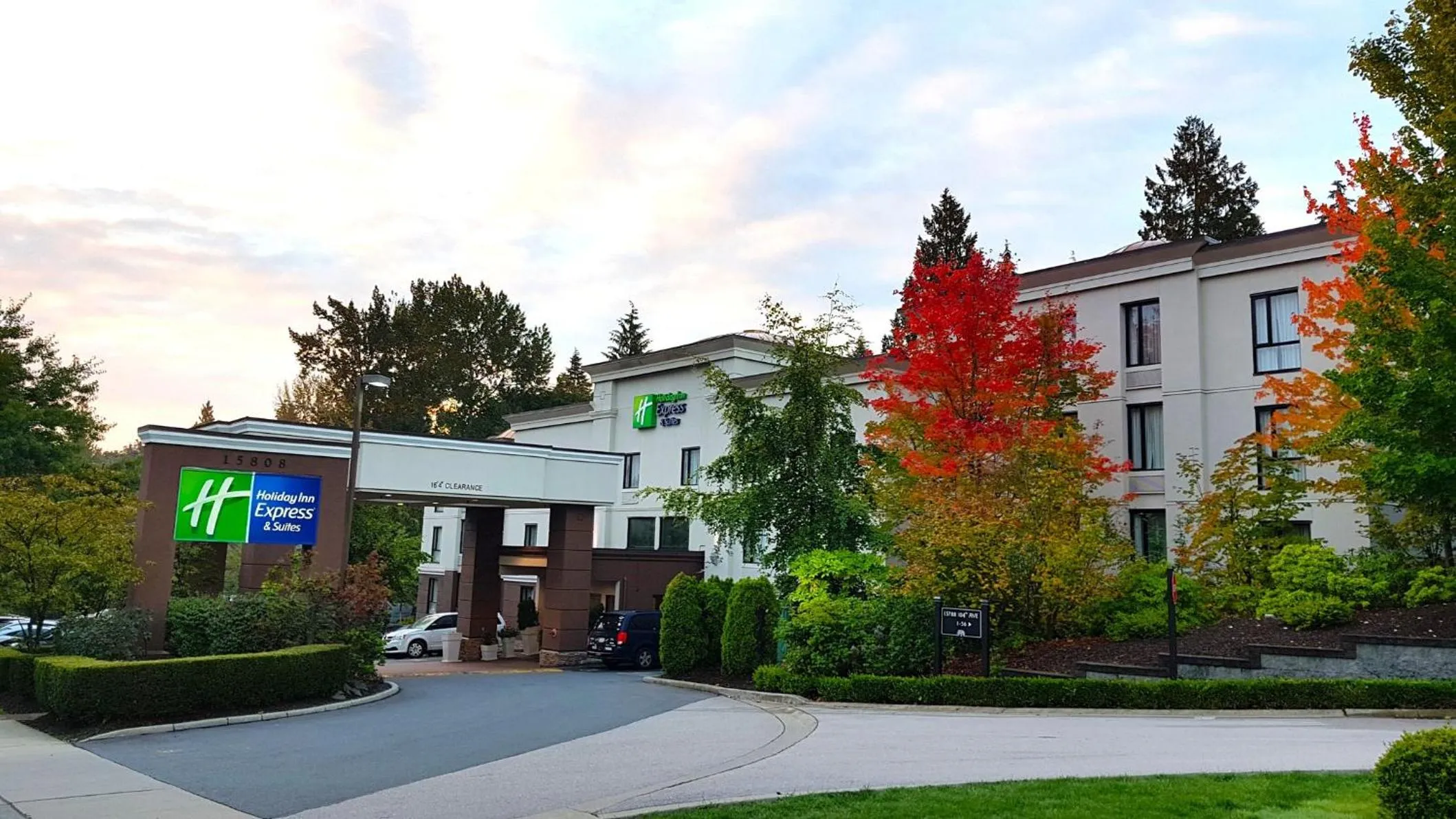 Property building in Holiday Inn Express and Suites Surrey by IHG