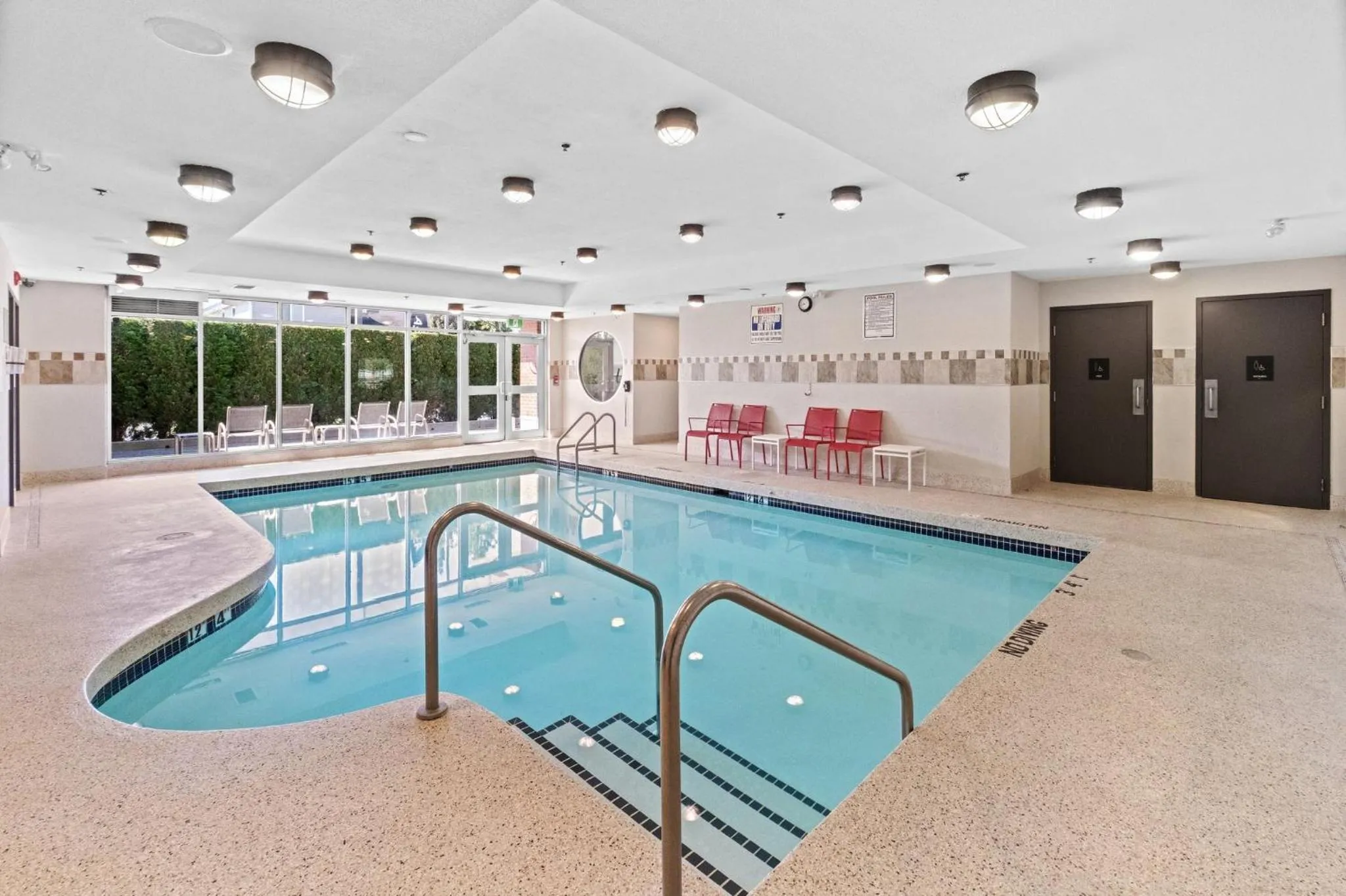 Swimming pool in Holiday Inn Hotel & Suites Surrey East - Cloverdale by IHG