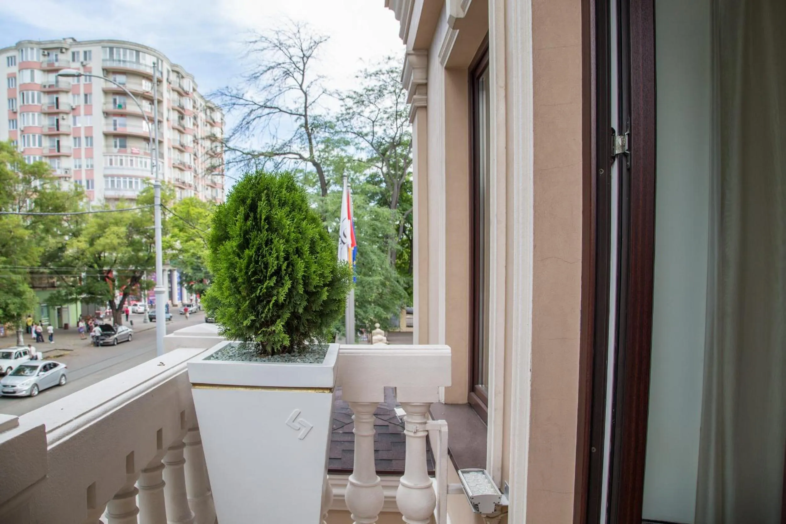 Balcony/Terrace in De Volan Boutique Hotel