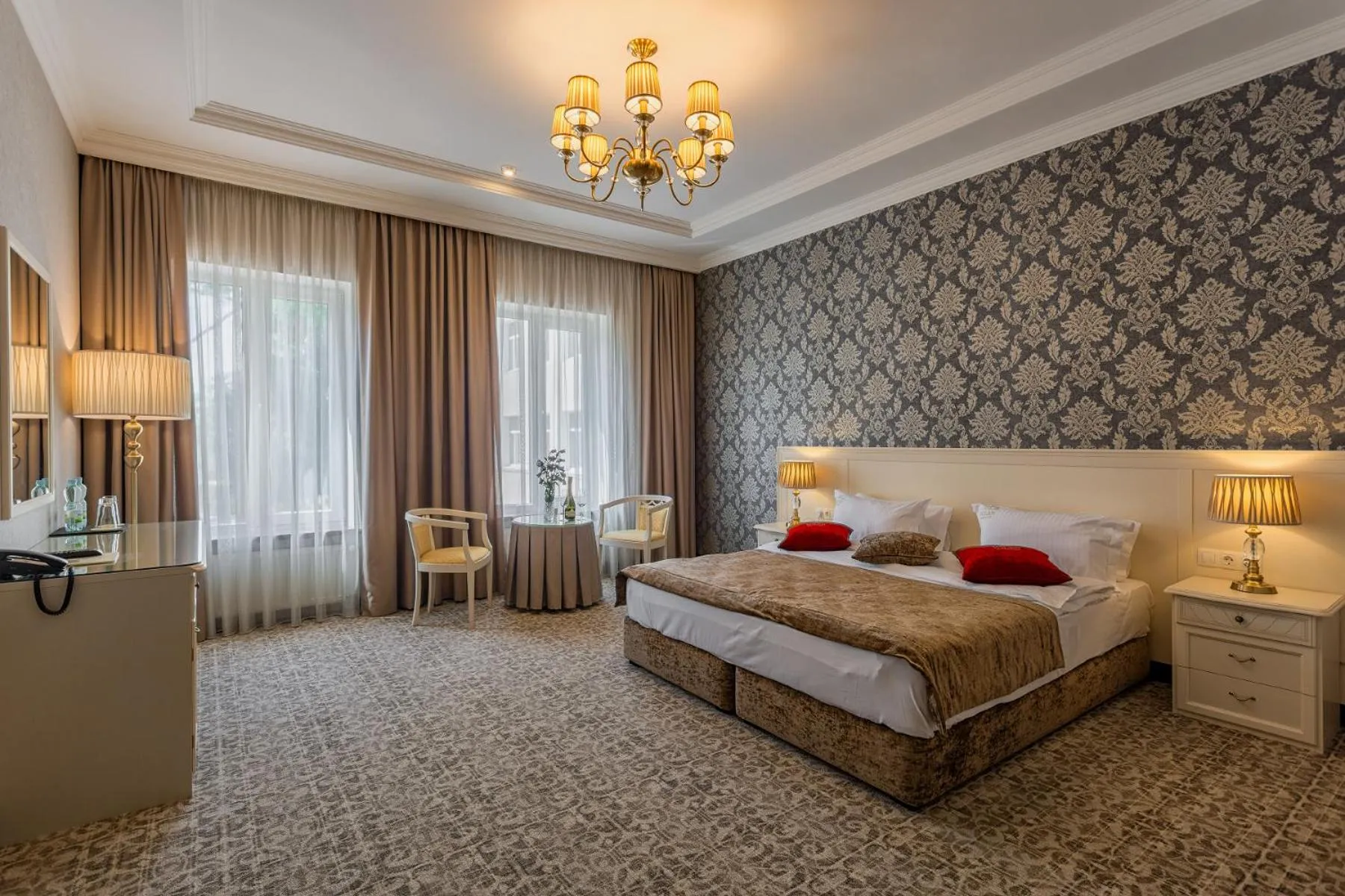 Bed in De Volan Boutique Hotel