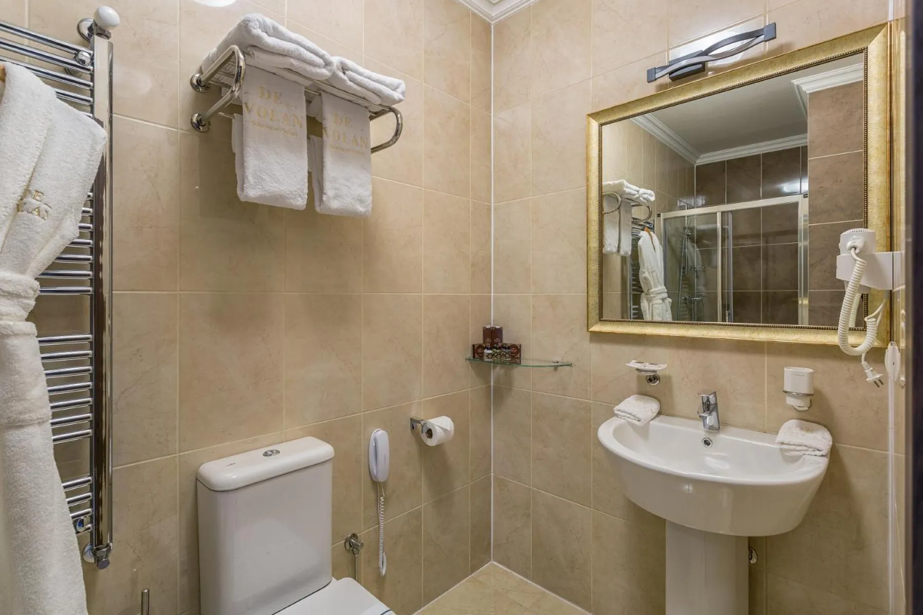 Decorative detail in De Volan Boutique Hotel