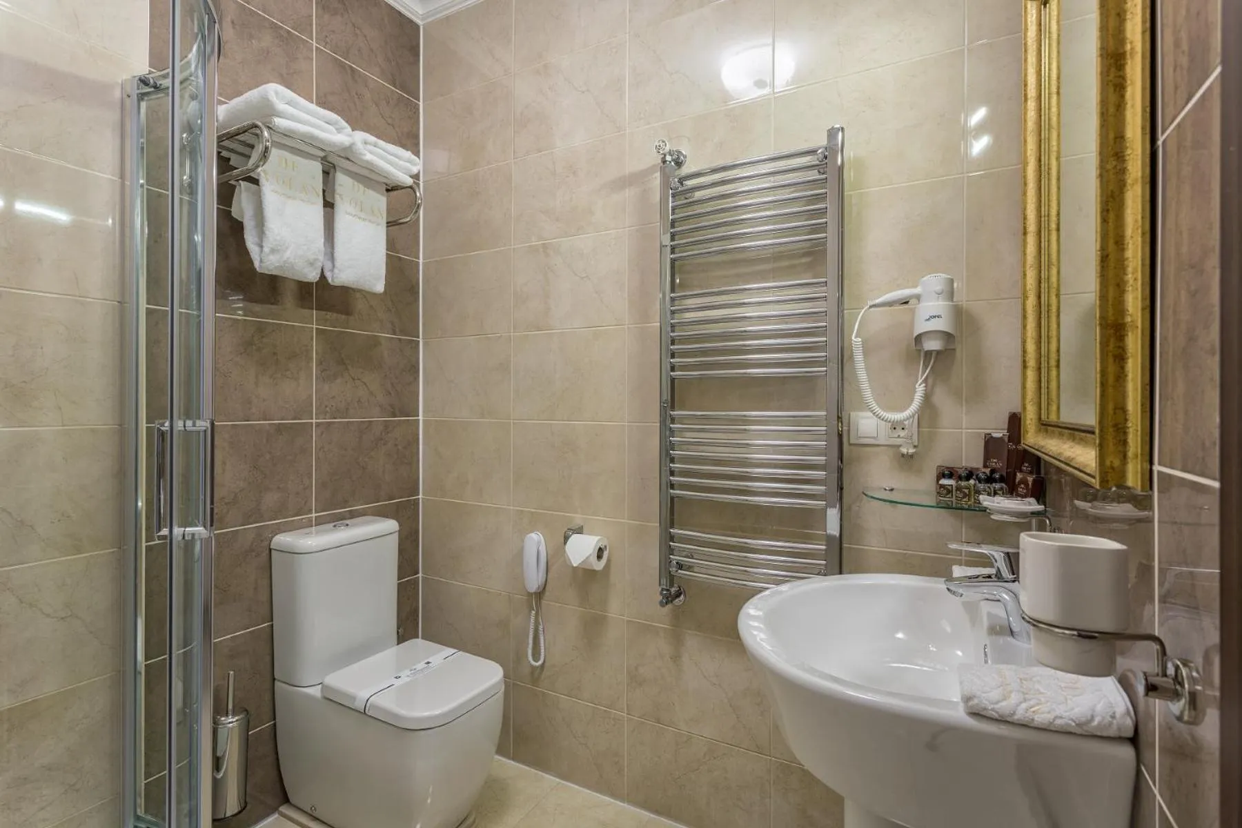 Decorative detail in De Volan Boutique Hotel