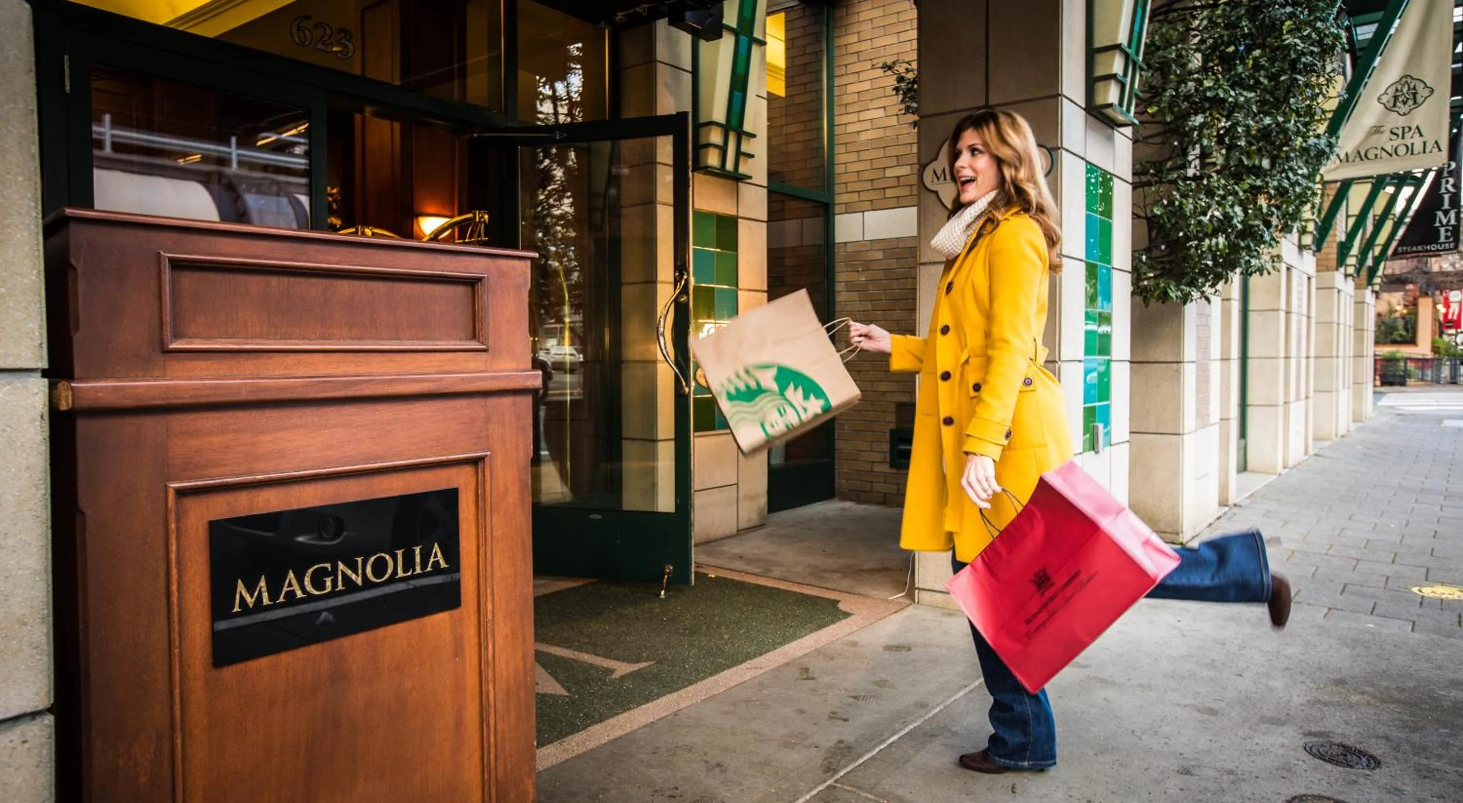 Facade/entrance in The Magnolia Hotel & Spa