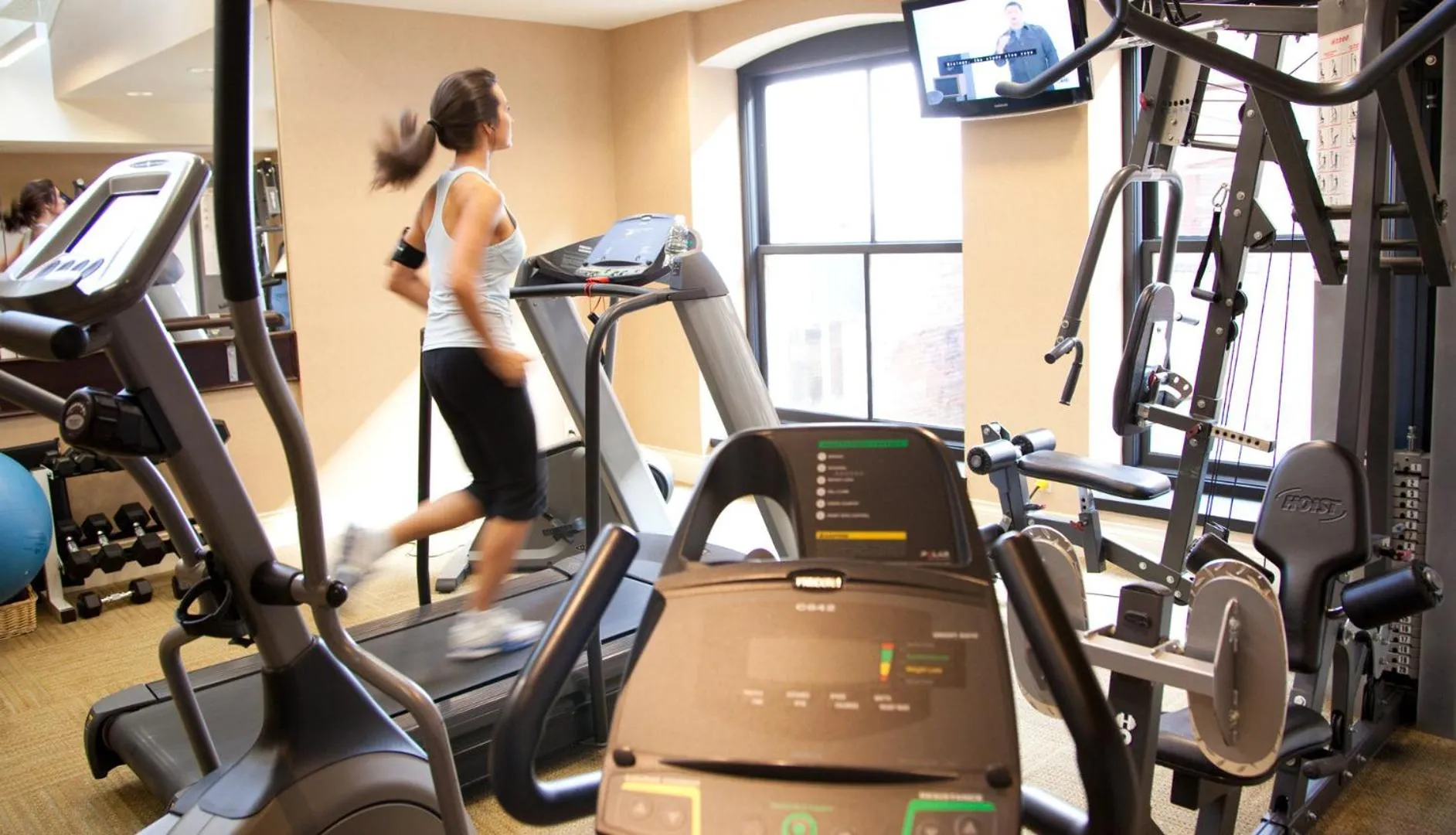 Fitness centre/facilities in The Magnolia Hotel & Spa